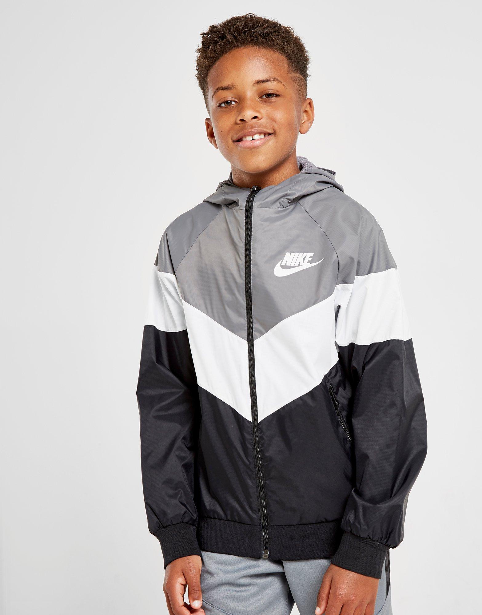 nike windbreaker jacket junior