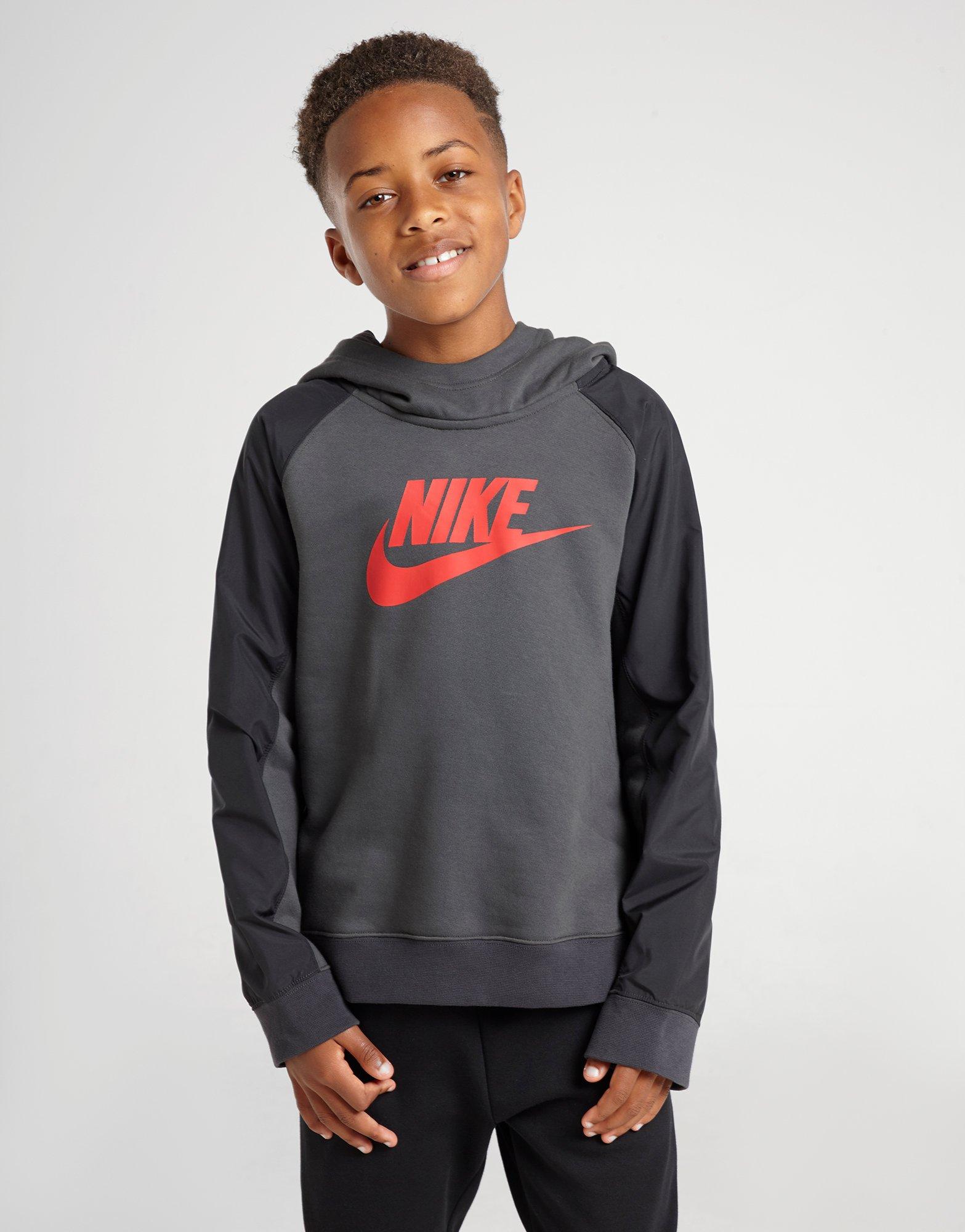 nike hybrid fleece hoodie