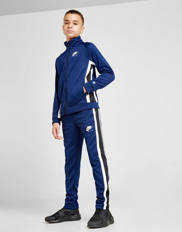 Nike Tuta Sportiva Poly Blu Uomo Nike Tuta Sportiva Poly Blu Uomo