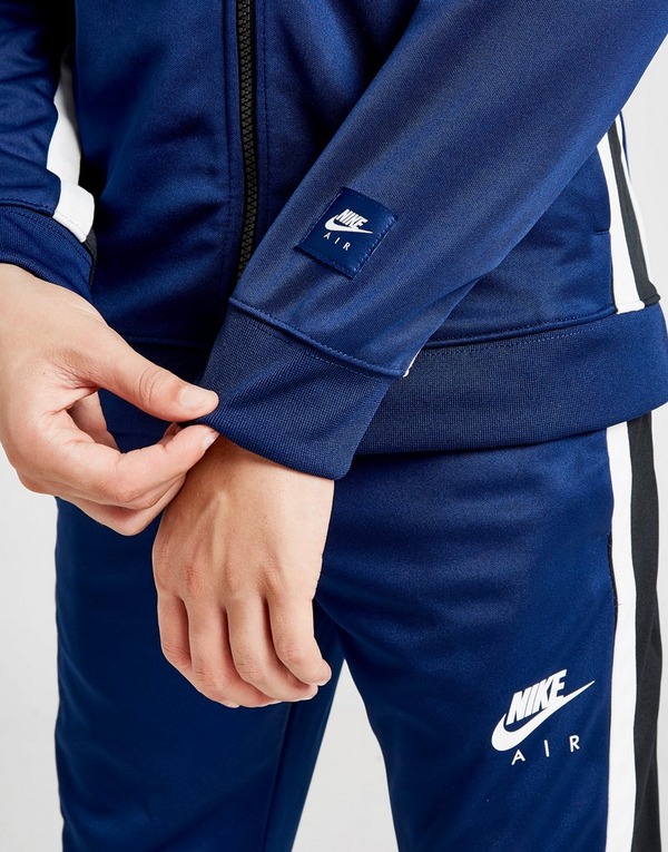Nike Tuta Sportiva Poly Blu Uomo Nike Tuta Sportiva Poly Blu Uomo
