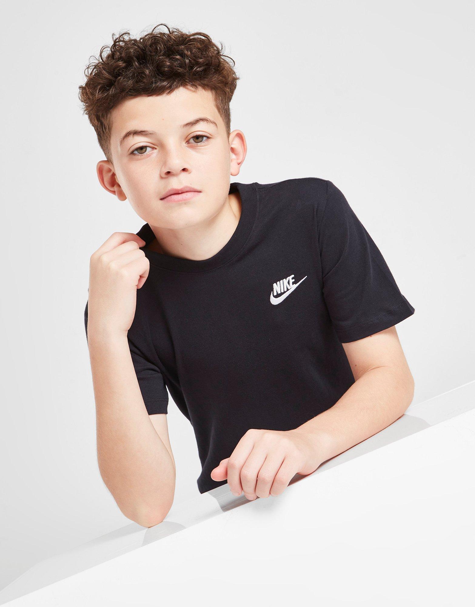 Black Nike Small Logo T-Shirt Junior