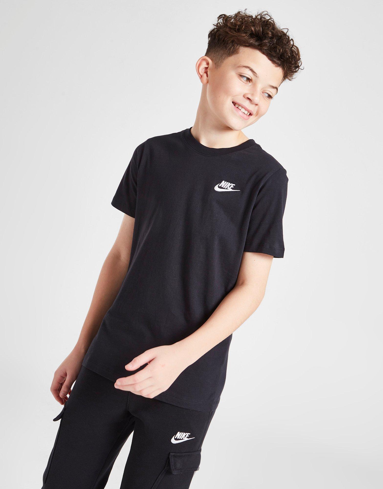 Black Nike Small Logo T-Shirt Junior - JD Sports Global