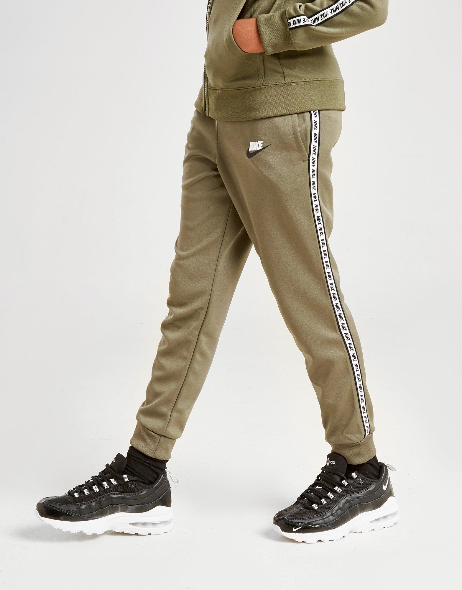 pantaloni nike bambino verde