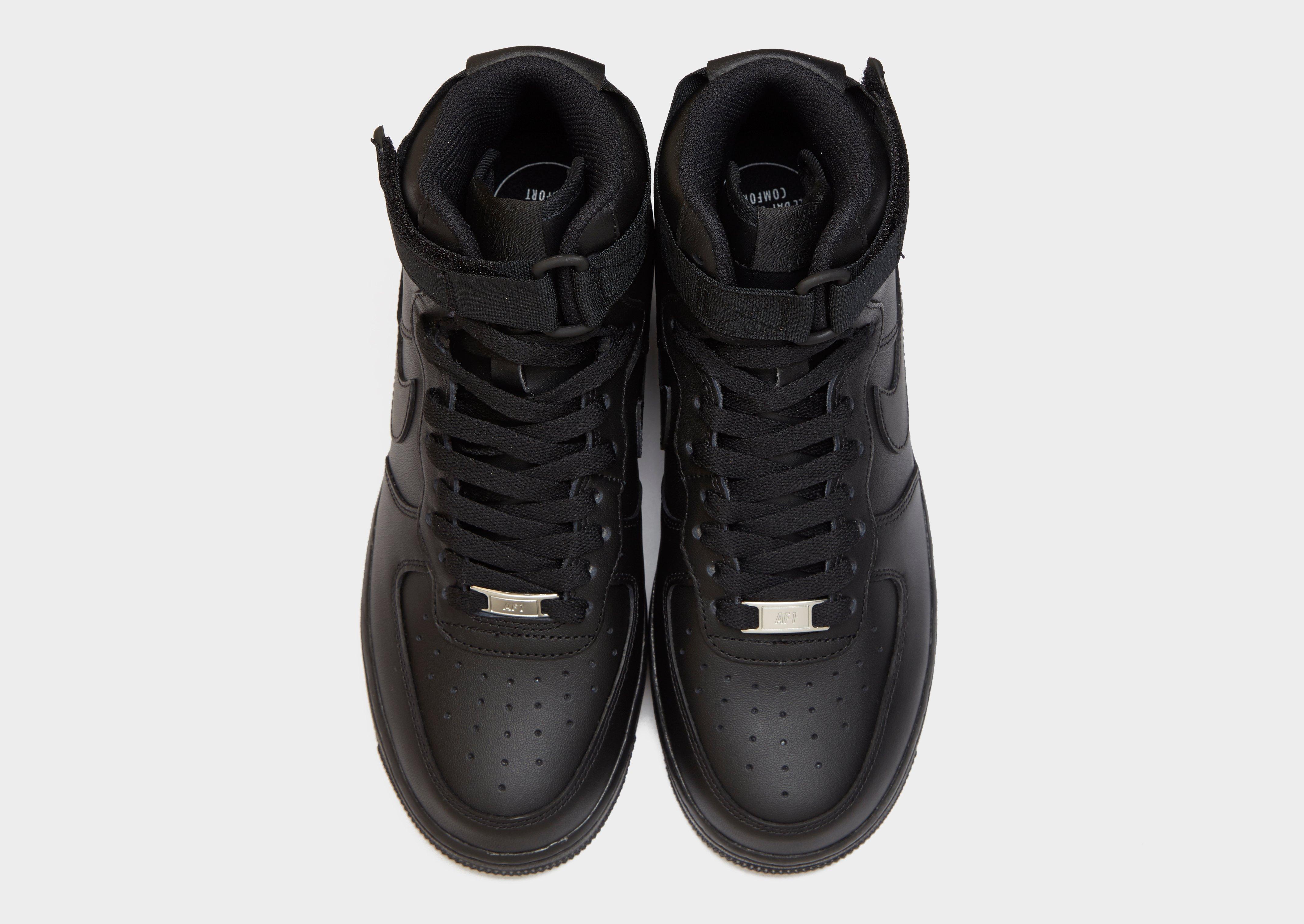 nike air force 1 high mujer negro