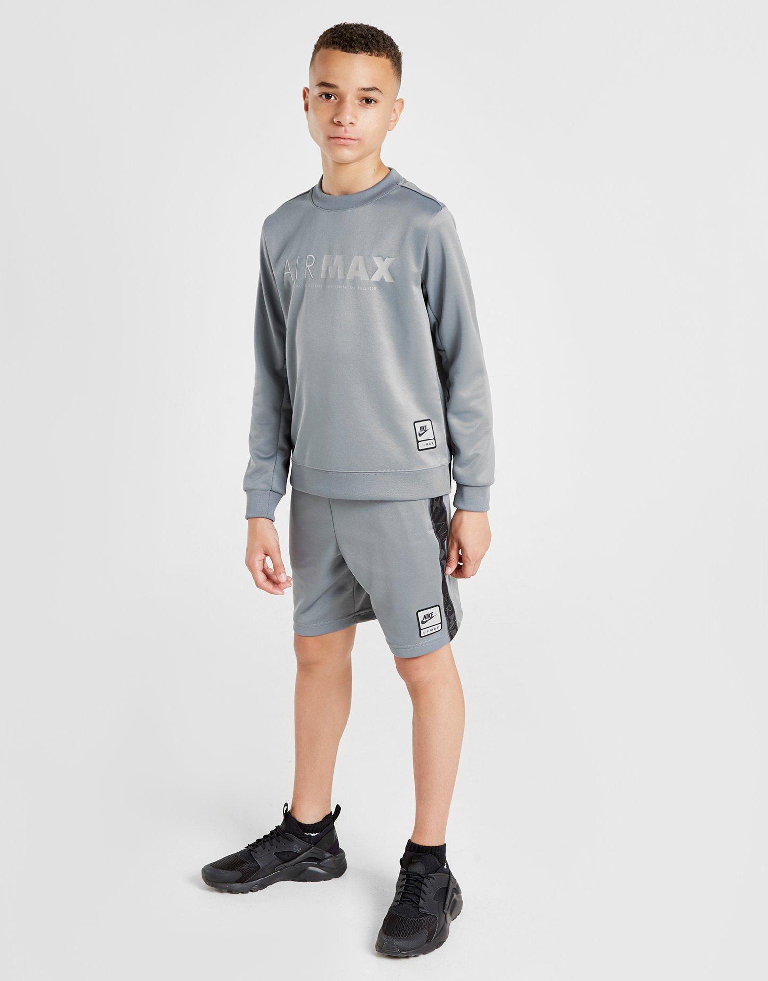 nike air max crew sweatshirt junior