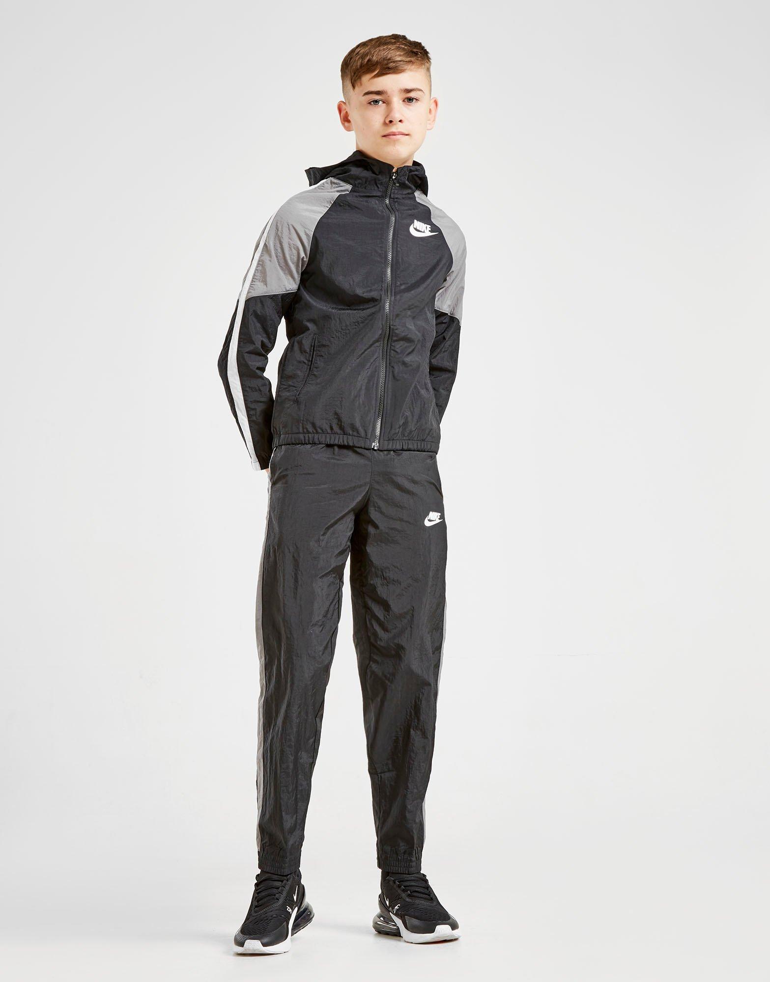 nike sportswear woven tracksuit