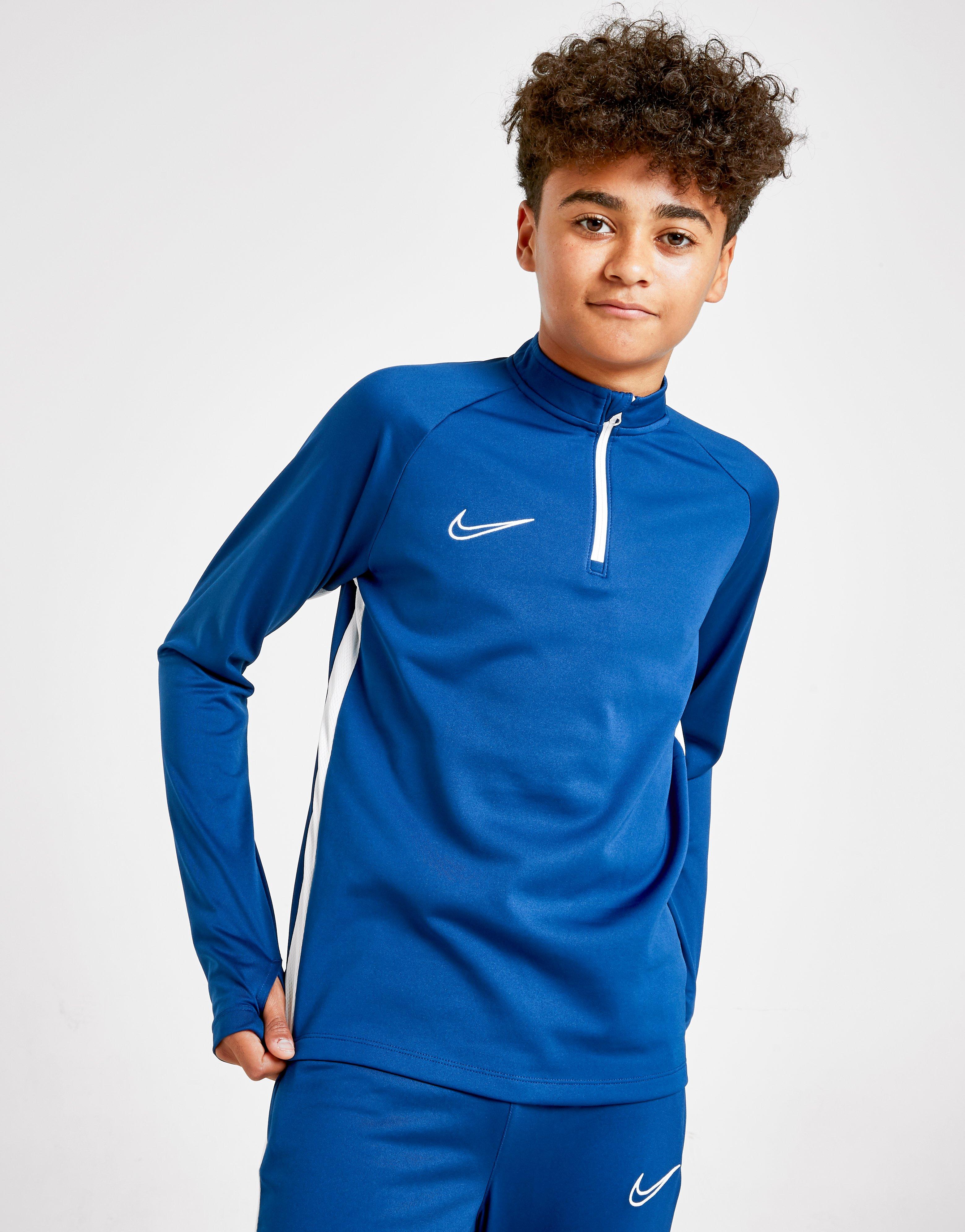 nike academy mid layer top junior