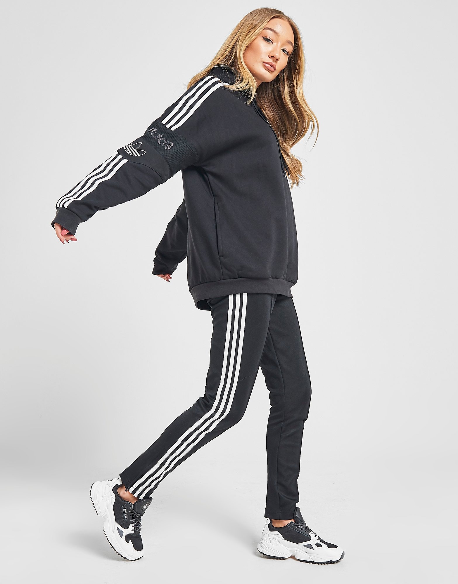 Koop Zwart adidas Originals Superstar Trainingsbroek Dames Adidas Trainingspak (Wit) rodam