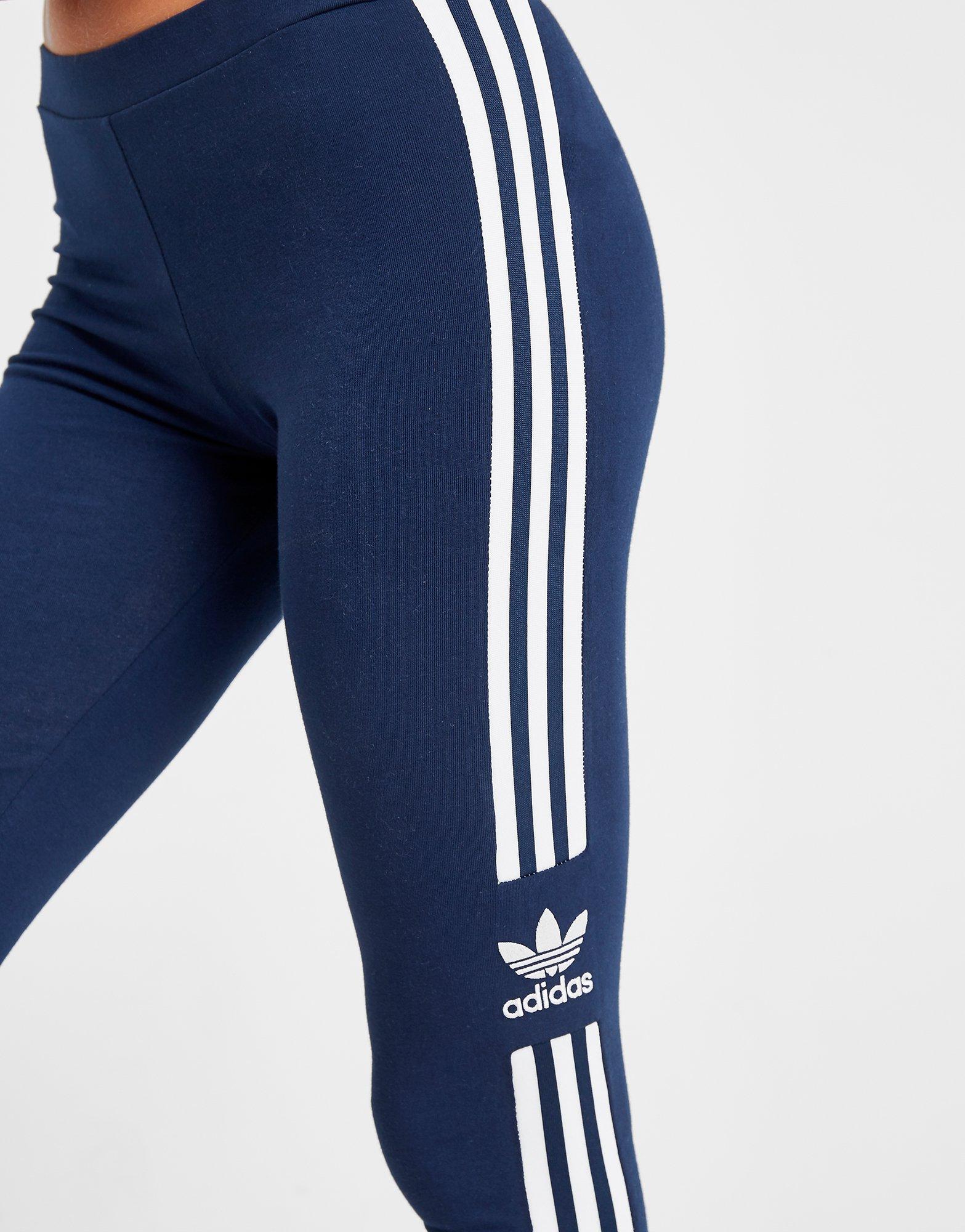 jd adidas 3 stripe leggings