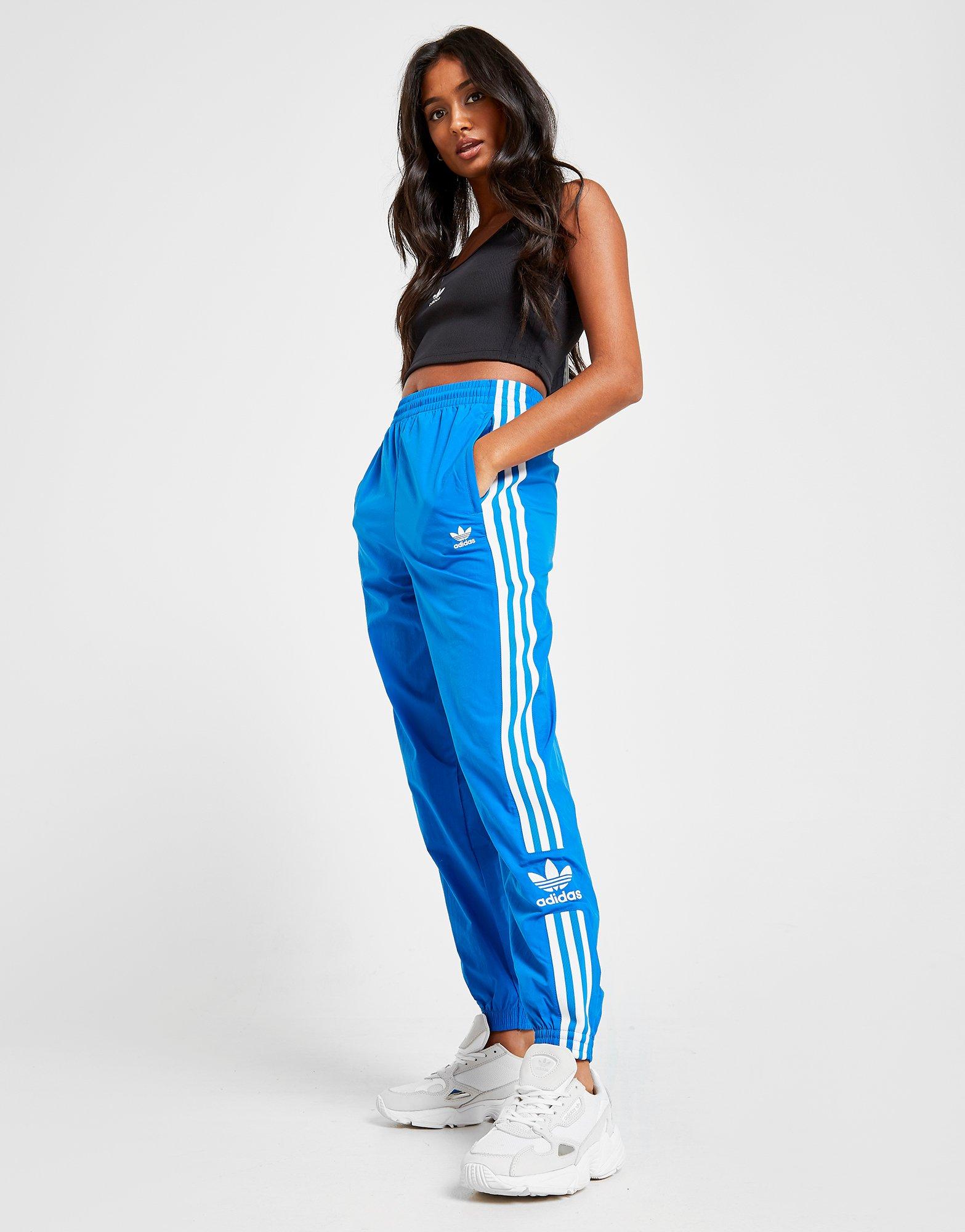 jogging adidas bleu et blanc femme