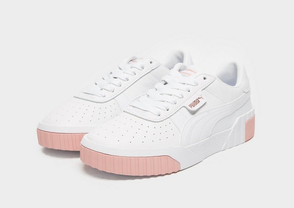 puma cali mujer blanco y rosa puma cali mujer blanco y rosa