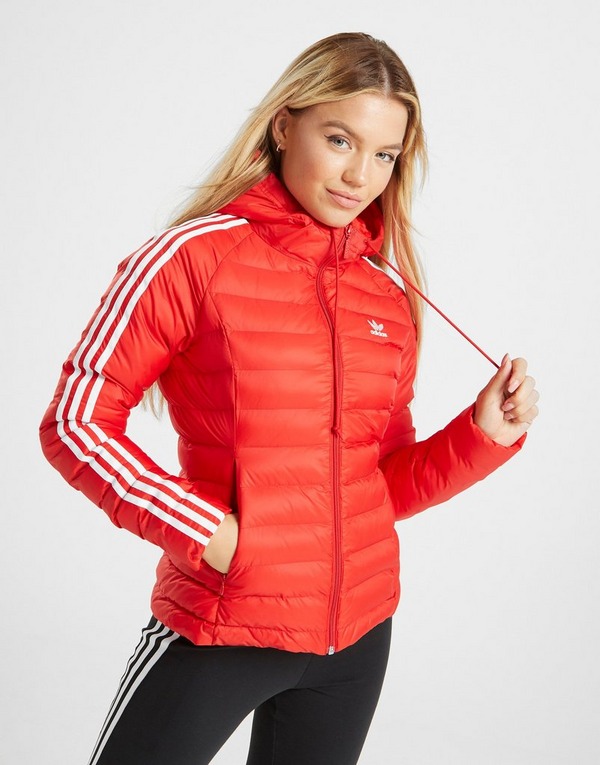 adidas Originals 3 Stripes Slim Padded Jacke Damen | JD Sports adidas Originals 3 Stripes Slim Padded Jacke Damen | JD Sports