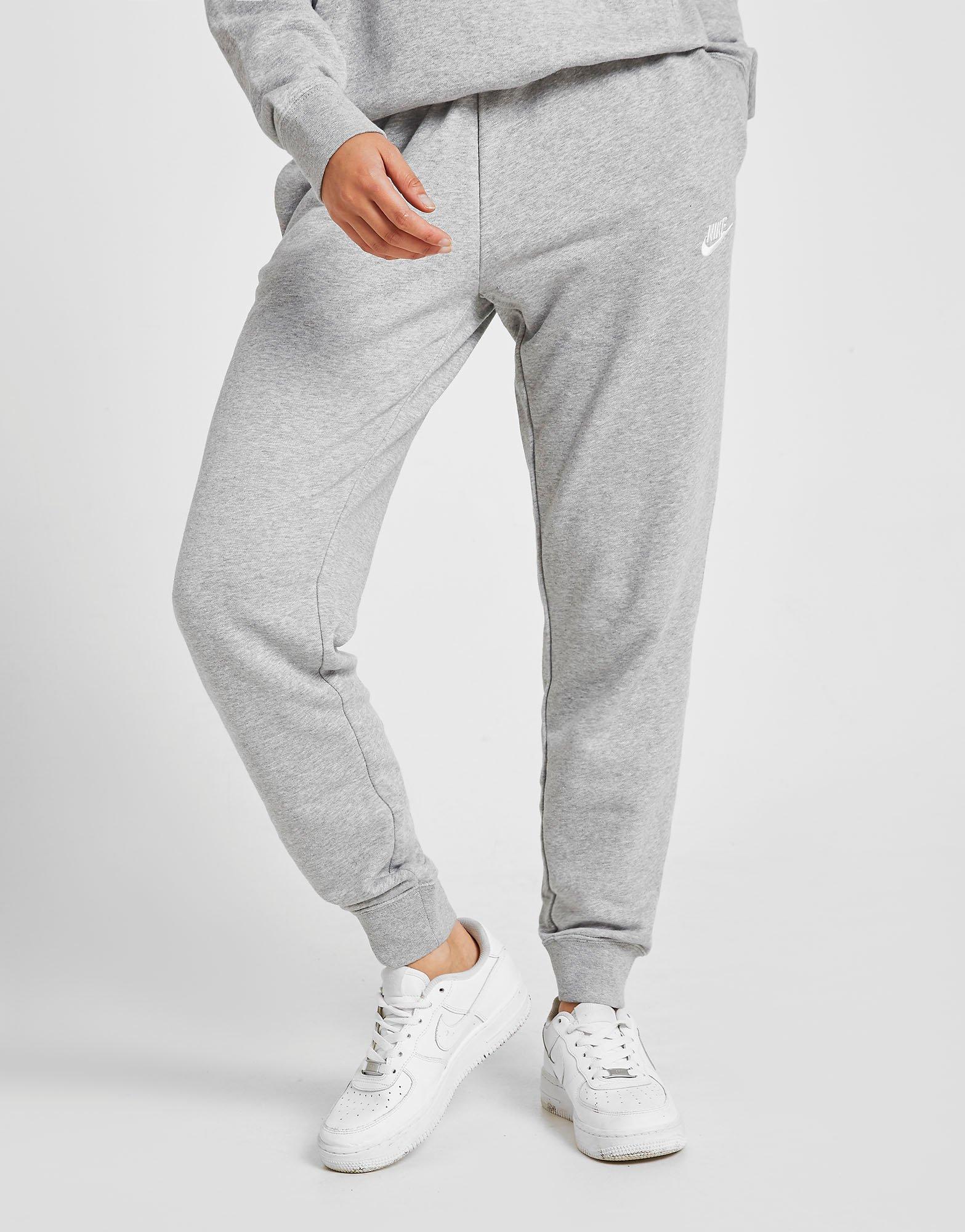 womens grey joggers nike