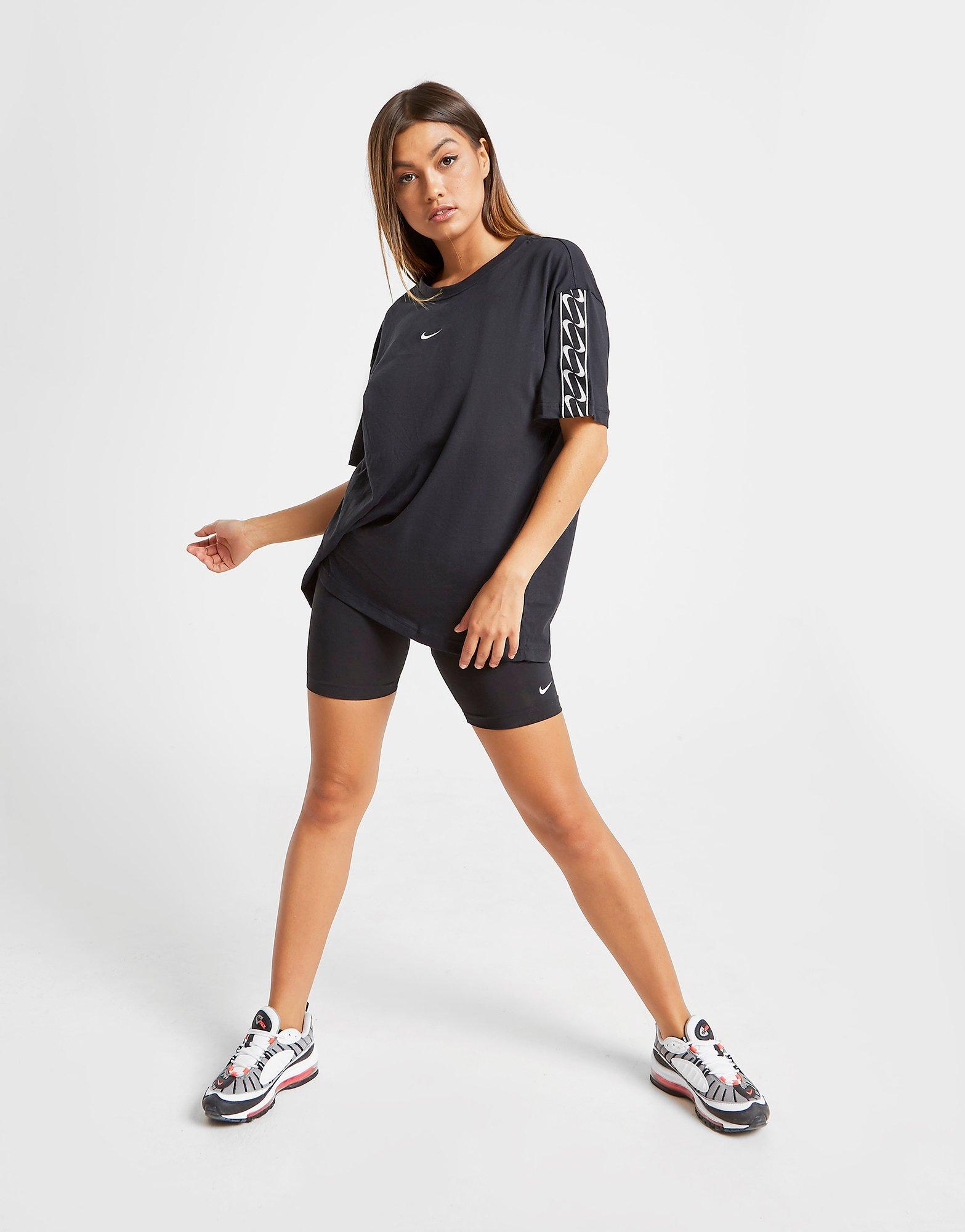 nike tape t shirt women's