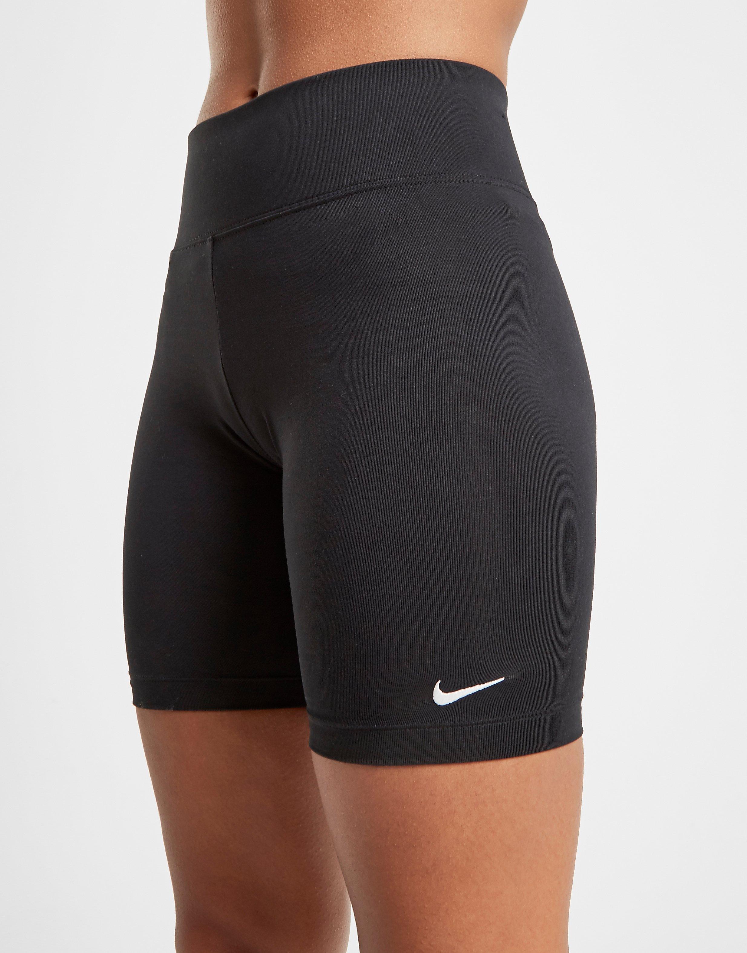 Black Nike Core Swoosh Cycle Shorts 