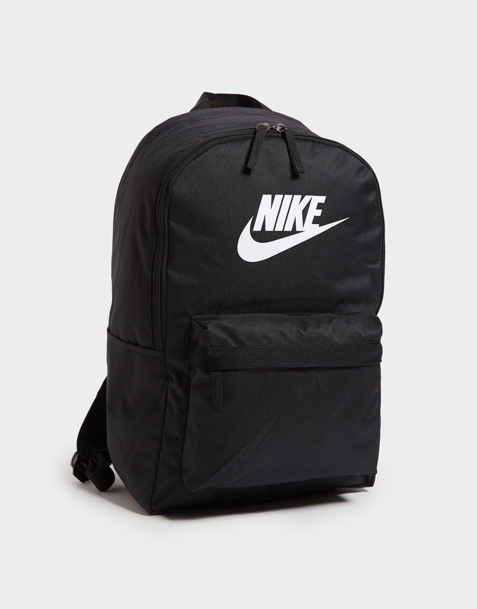 nike heritage backpack in black