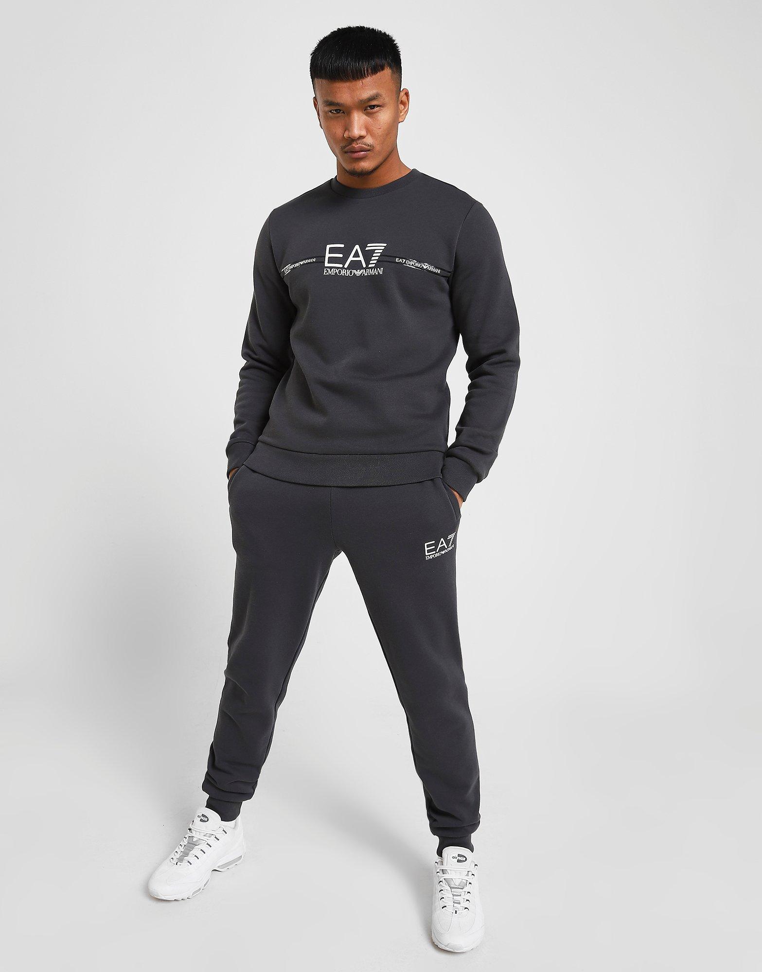 emporio armani ea7 central crew sweatshirt