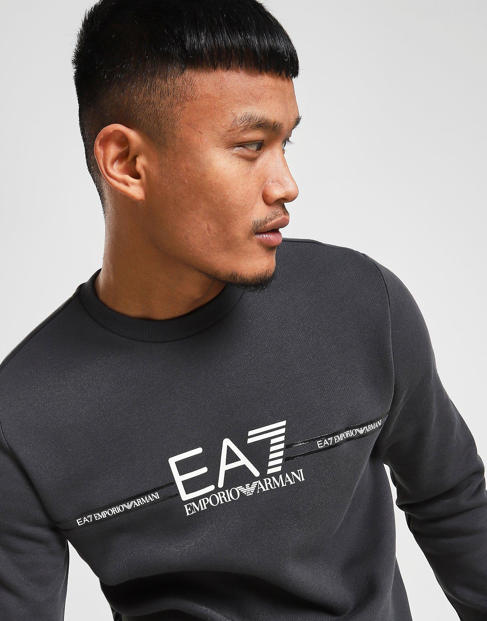 emporio armani ea7 central crew sweatshirt