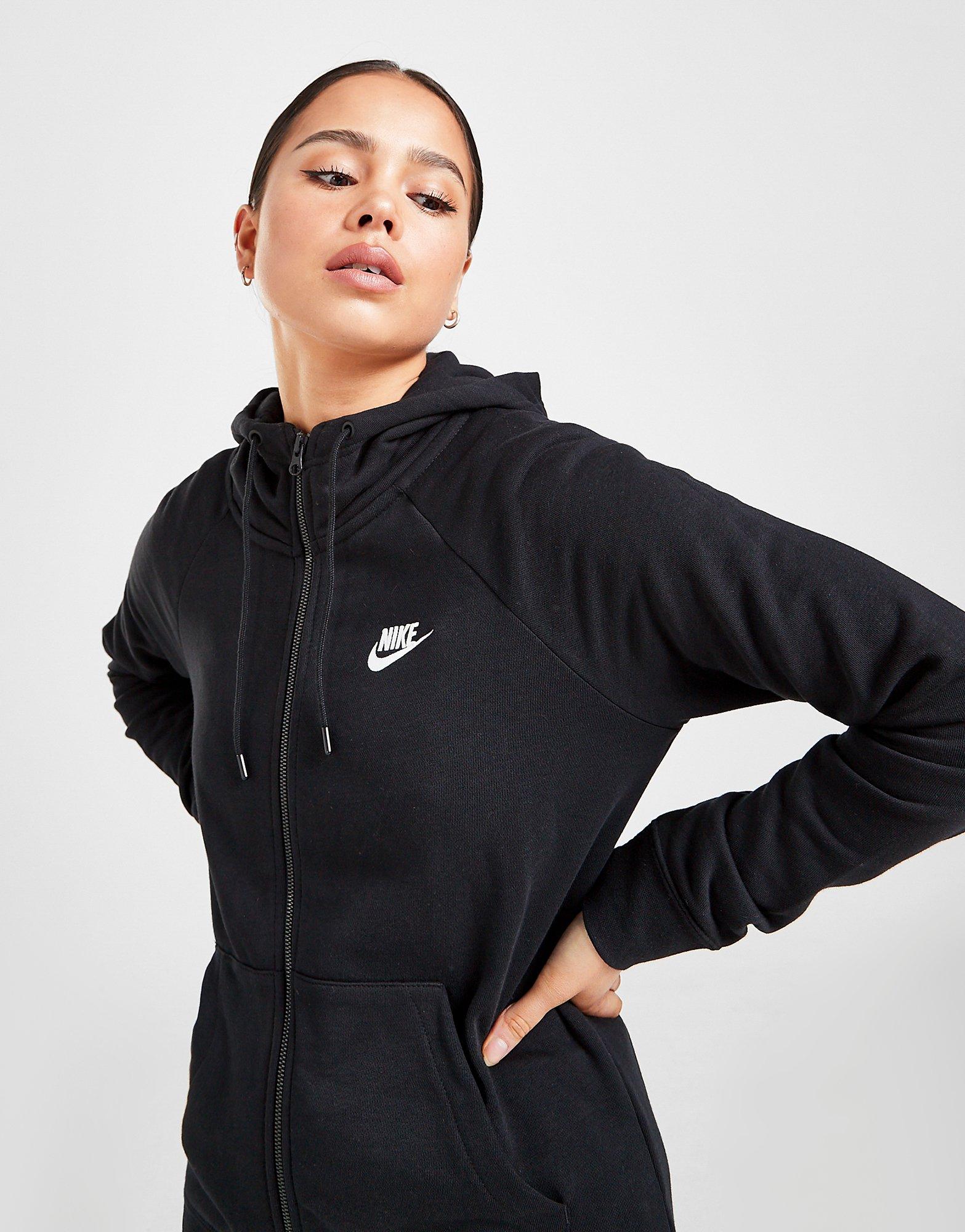 sweat zippé capuche femme nike