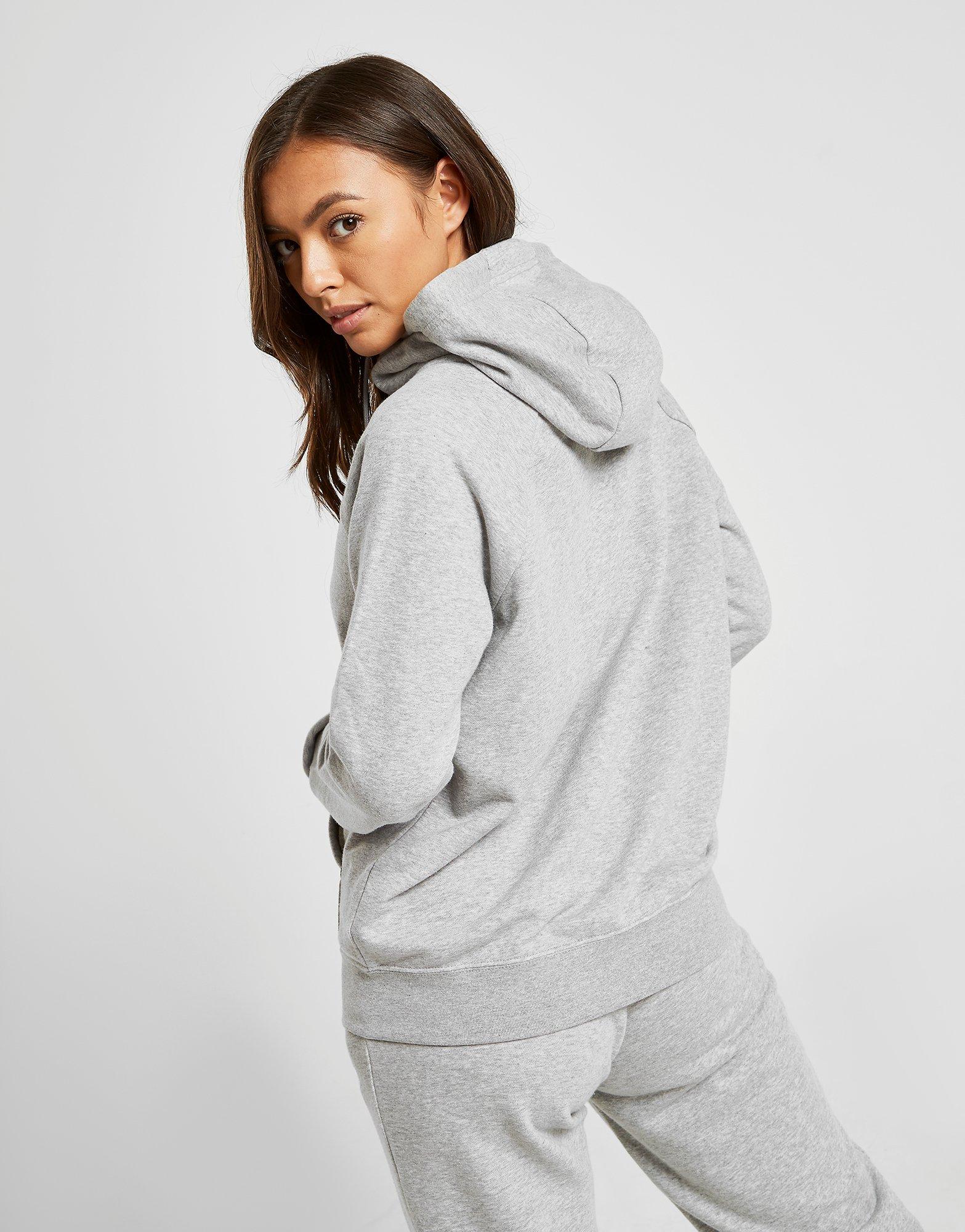 Grey Nike Essential Full Zip Hoodie 