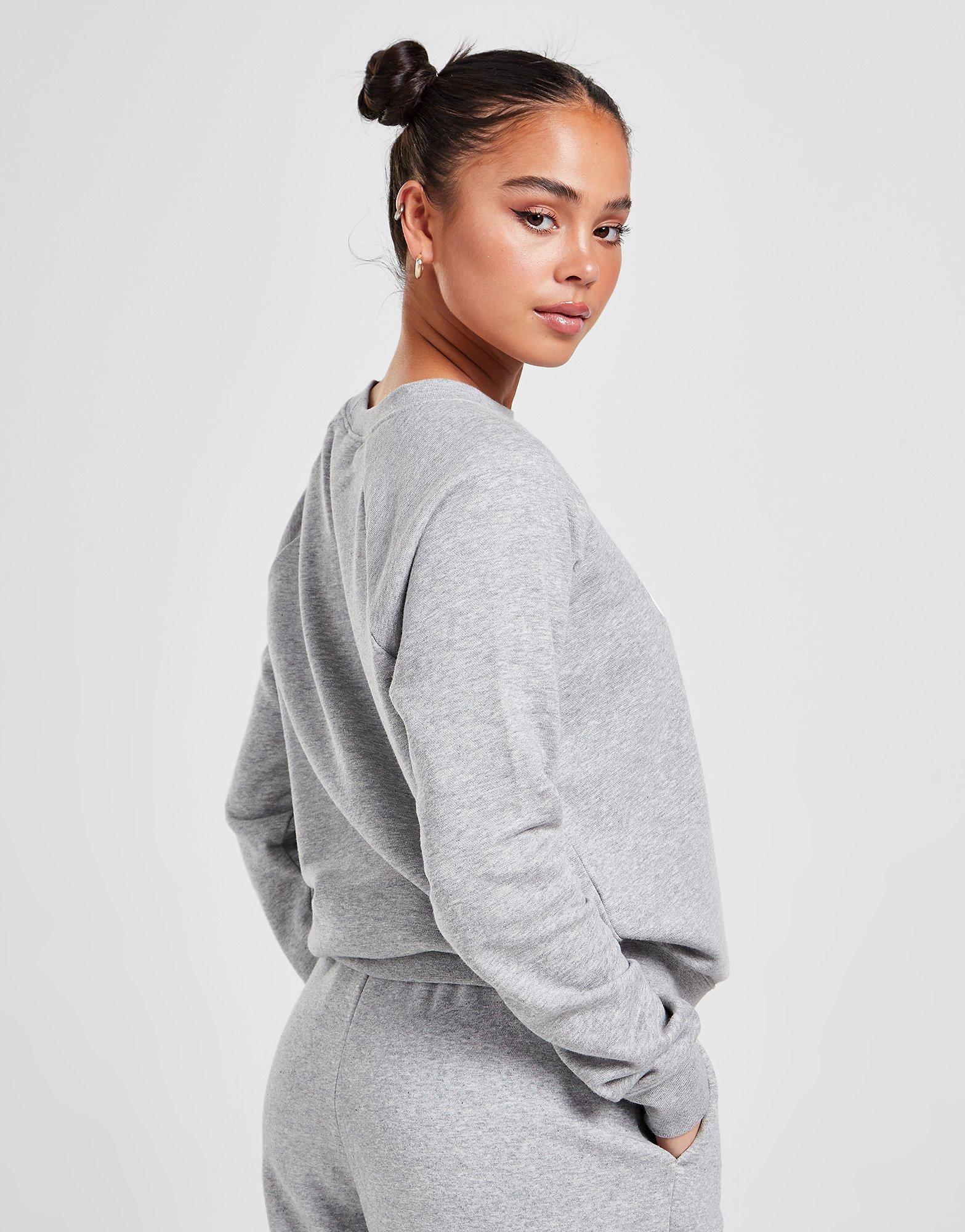 Grey Nike Essential Futura Crew 