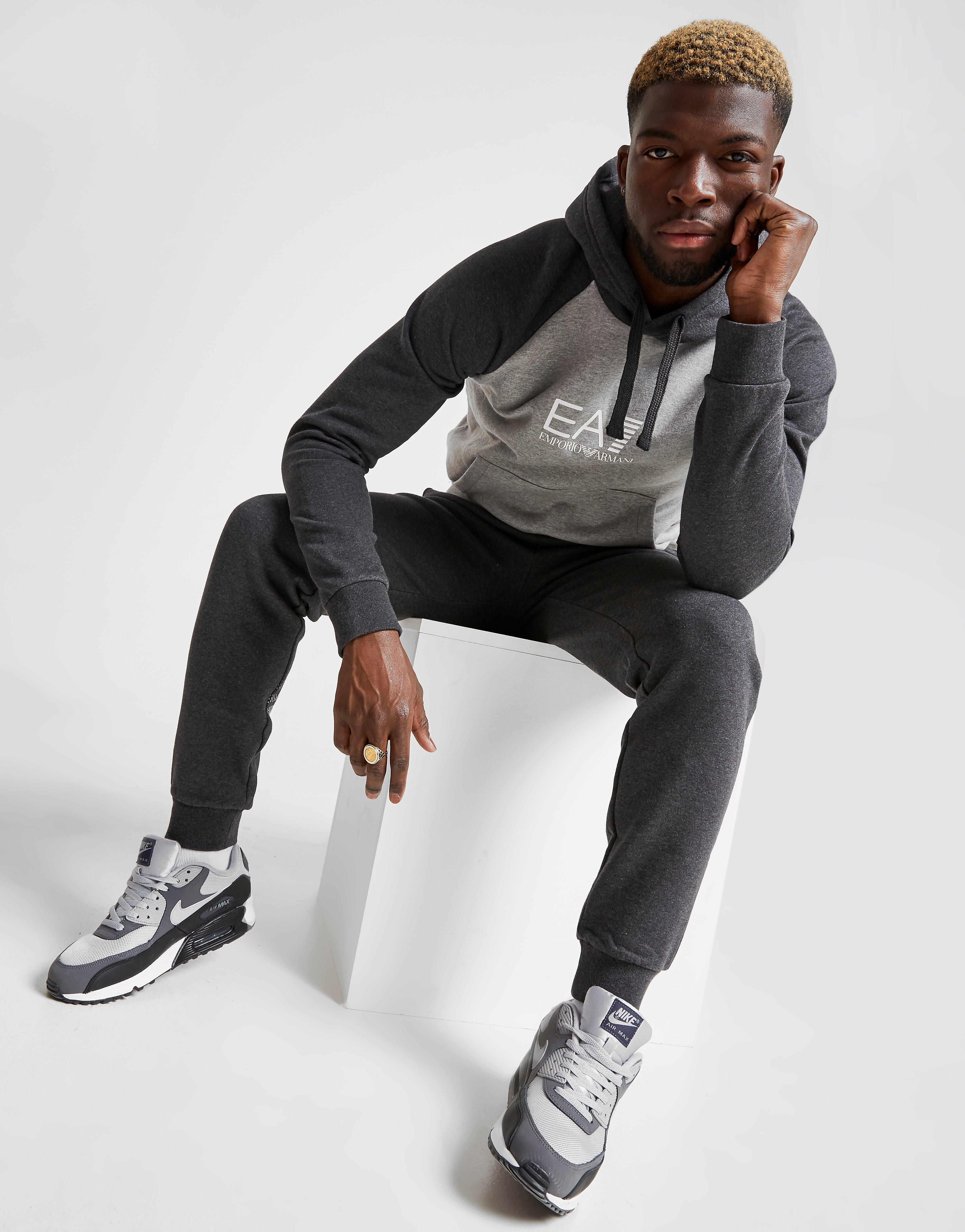 ea7 fleece tracksuit