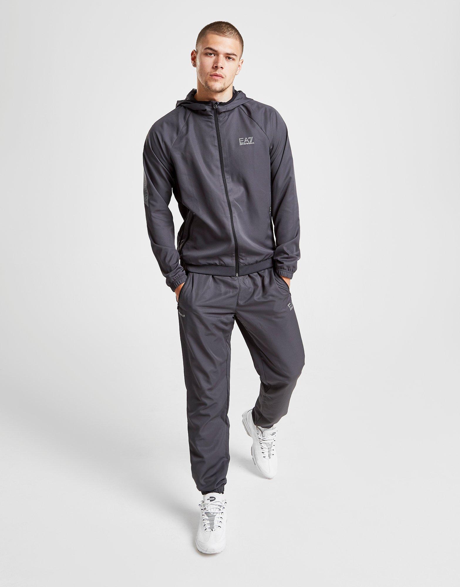 ea7 woven tracksuit