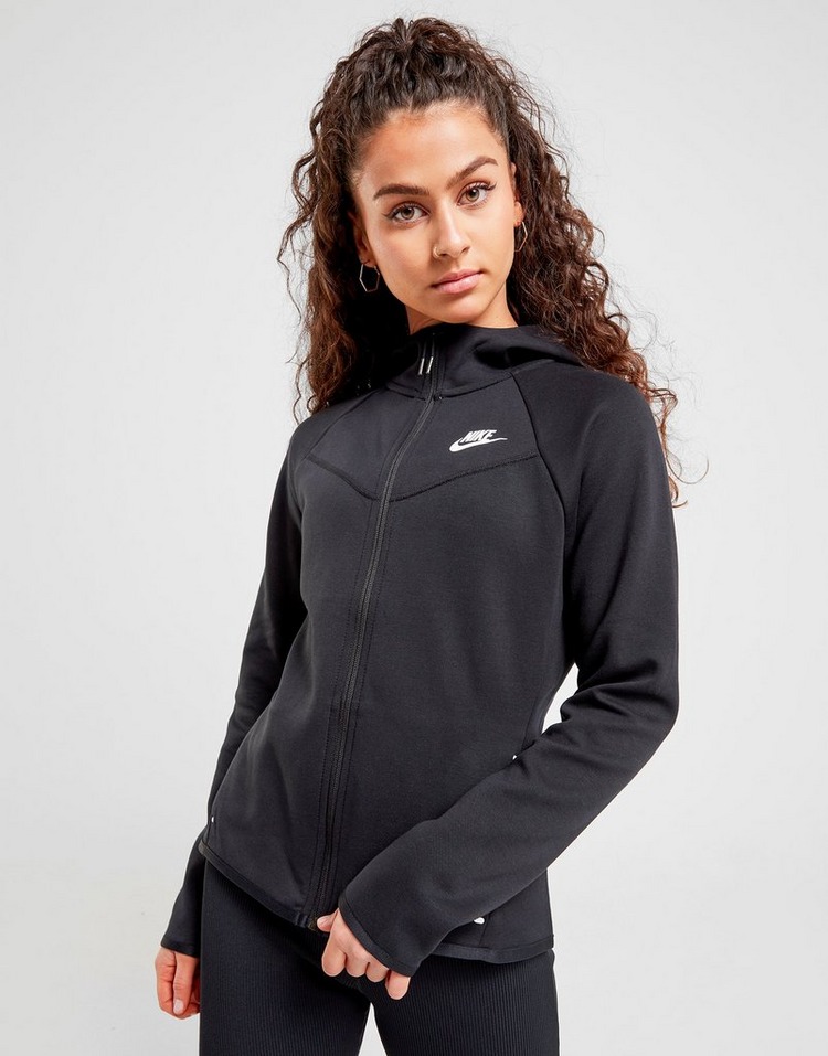 Koop Zwart Nike Tech Fleece Hoodie Dames | JD Sports