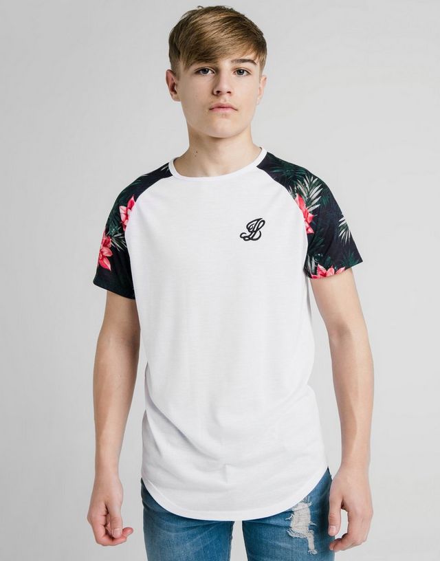 ILLUSIVE LONDON camiseta Floral Raglan junior