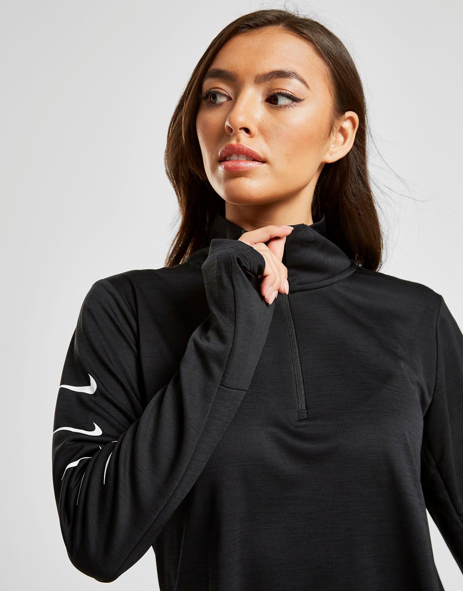 nike half zip track top