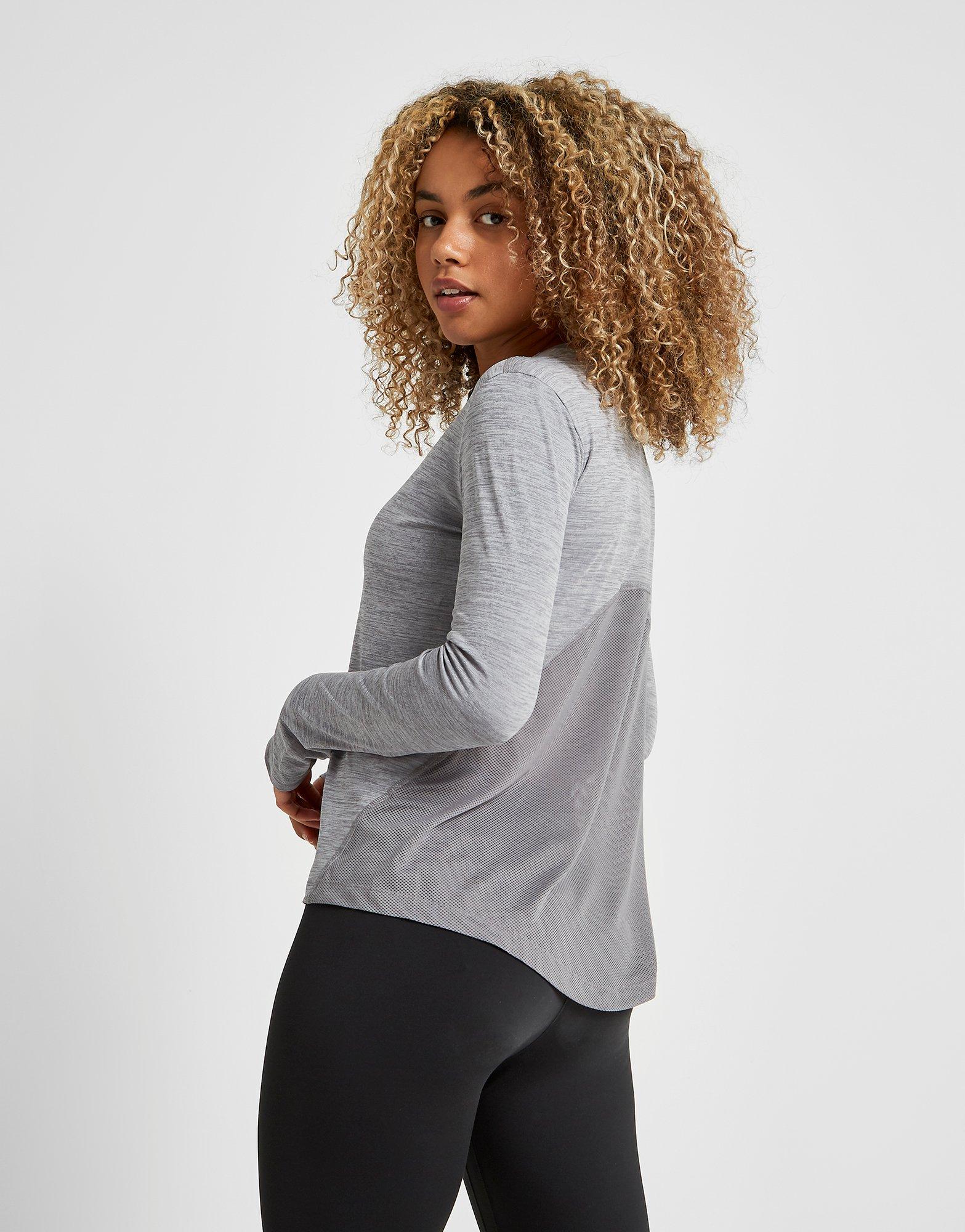 nike running miler long sleeve top