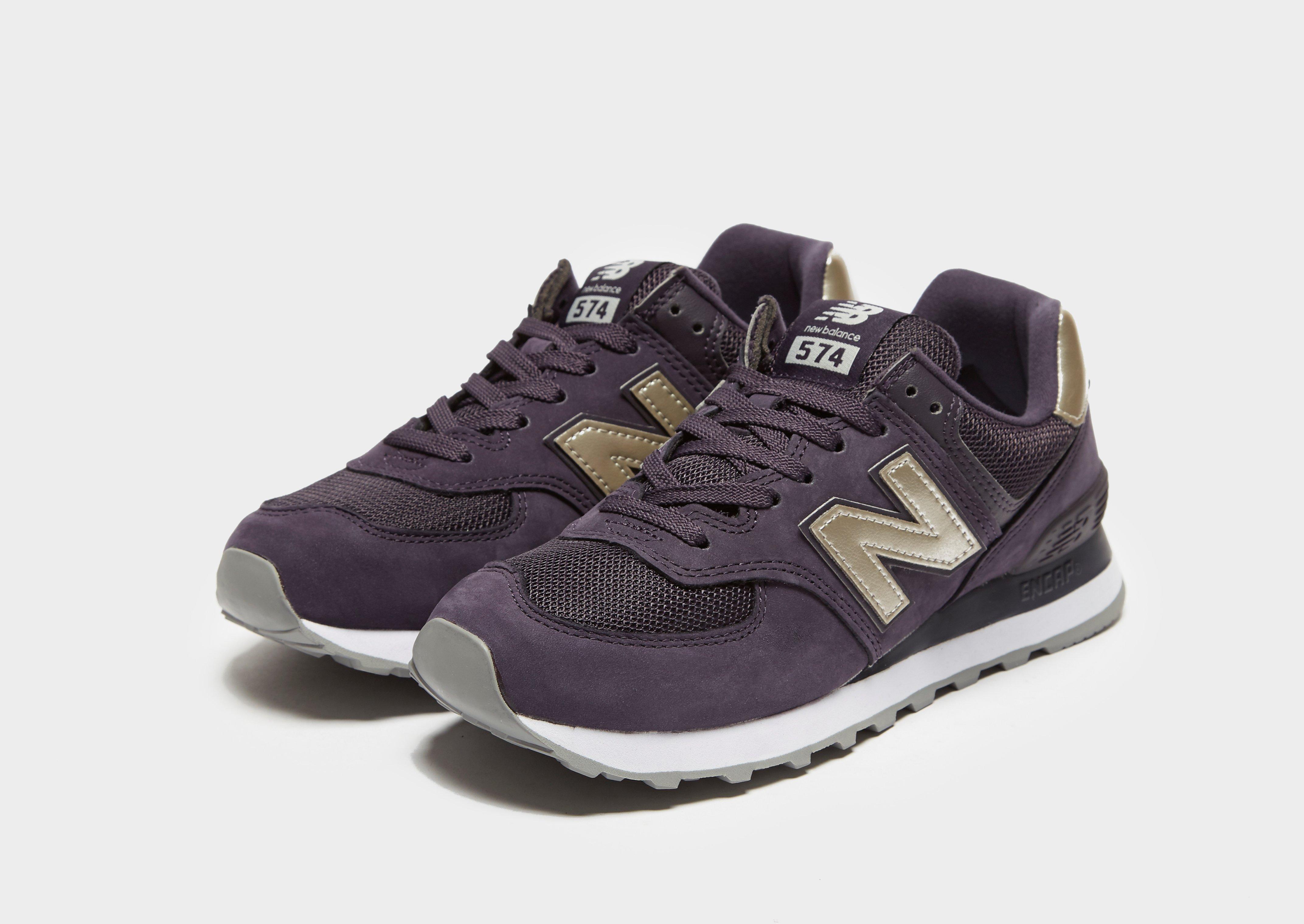 new balance 574 sport femme violet