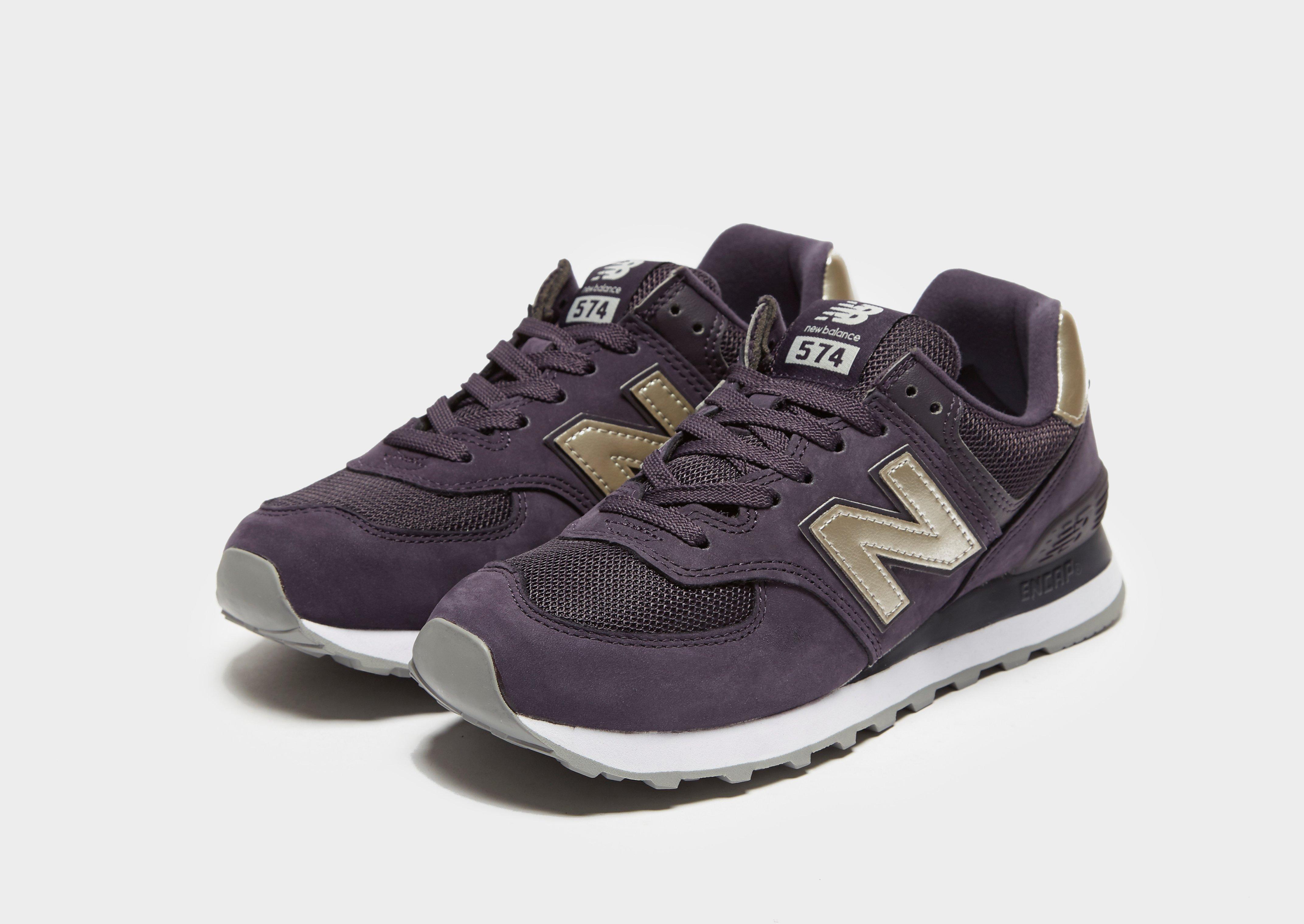 new balance ml574 femme violet