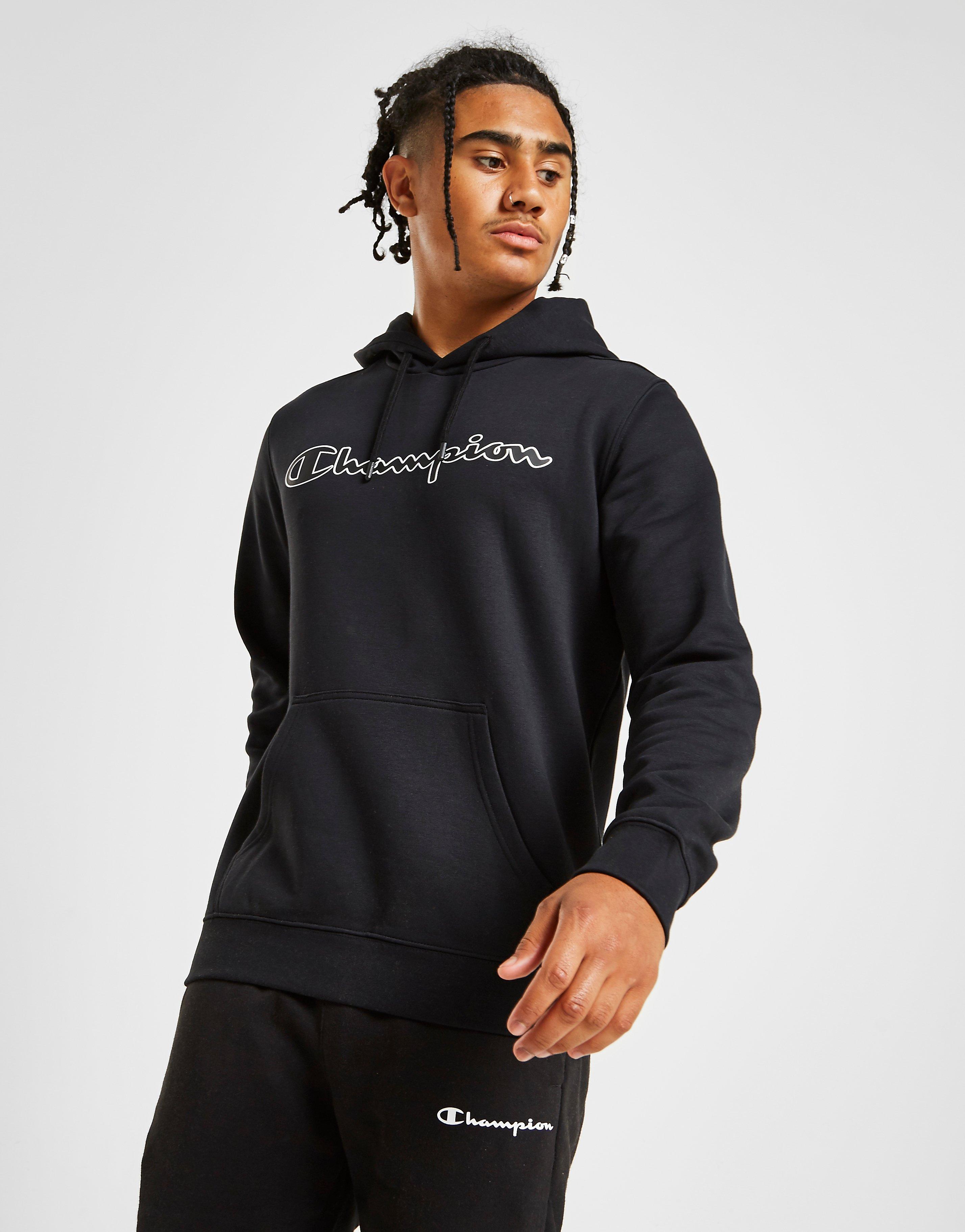 champion hoodie noir