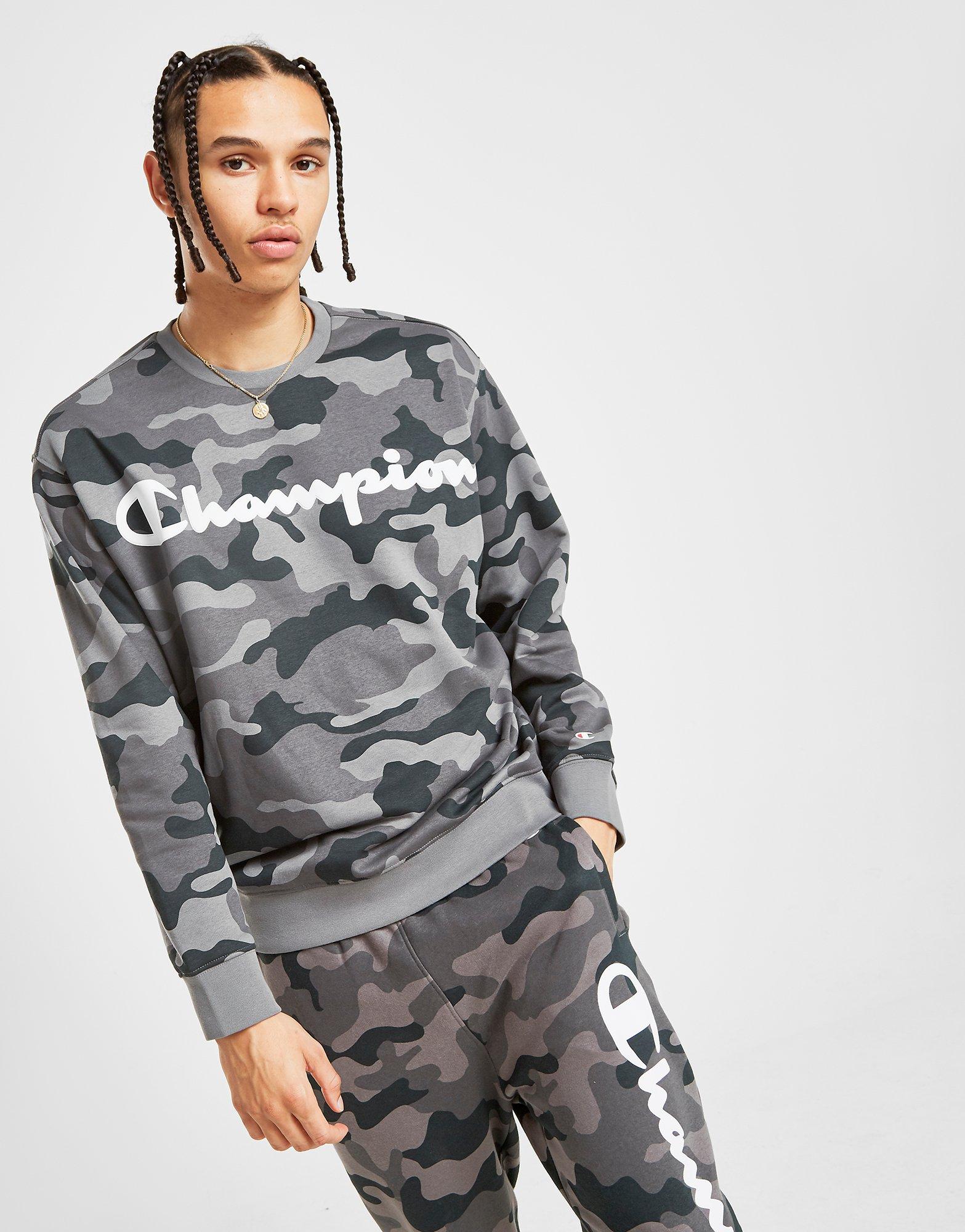 sudadera champion camuflaje