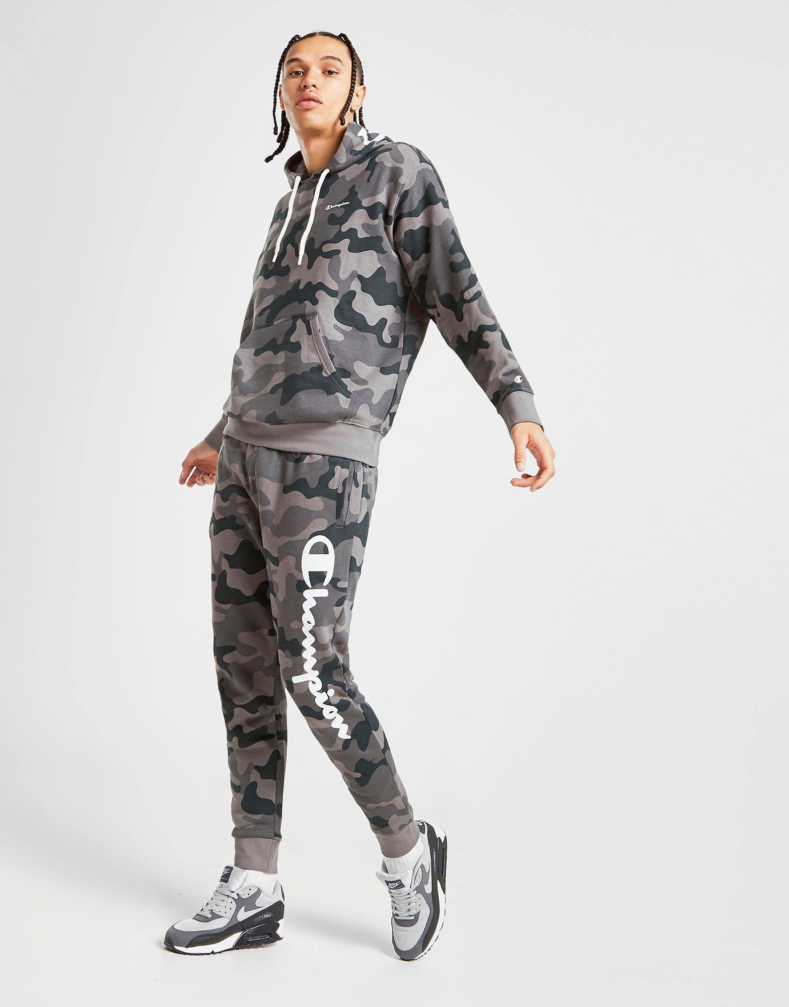 champion camo joggers