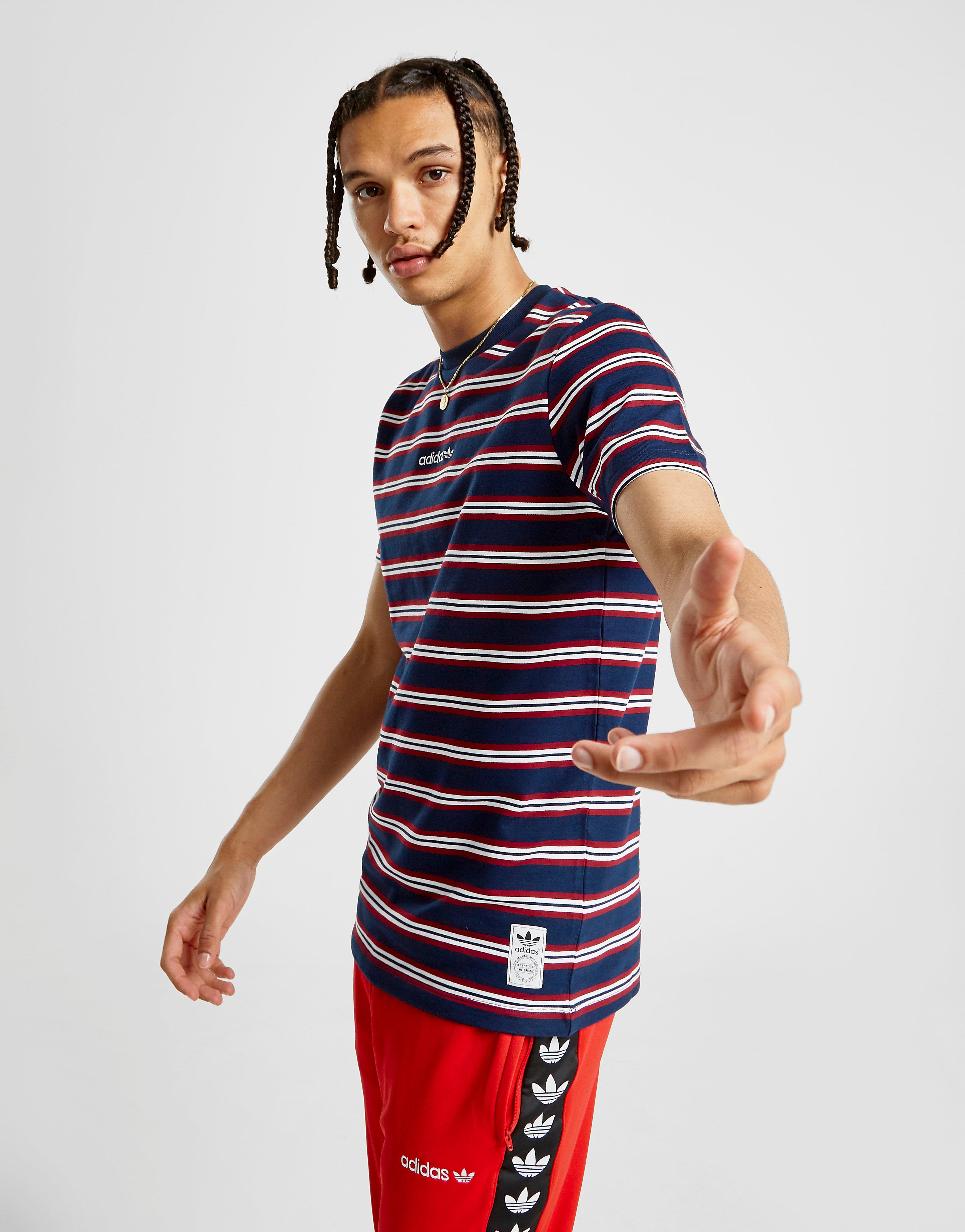 adidas originals stripe t shirt