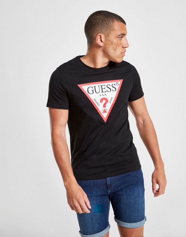 GUESS Core Tri Logo Short Sleeve T-Shirt