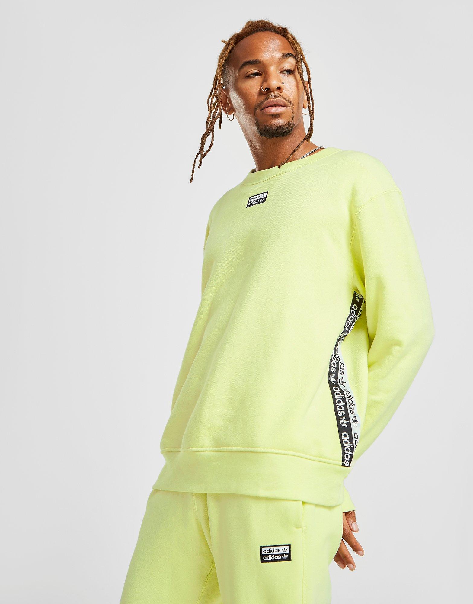 adidas originals tape crew sweatshirt