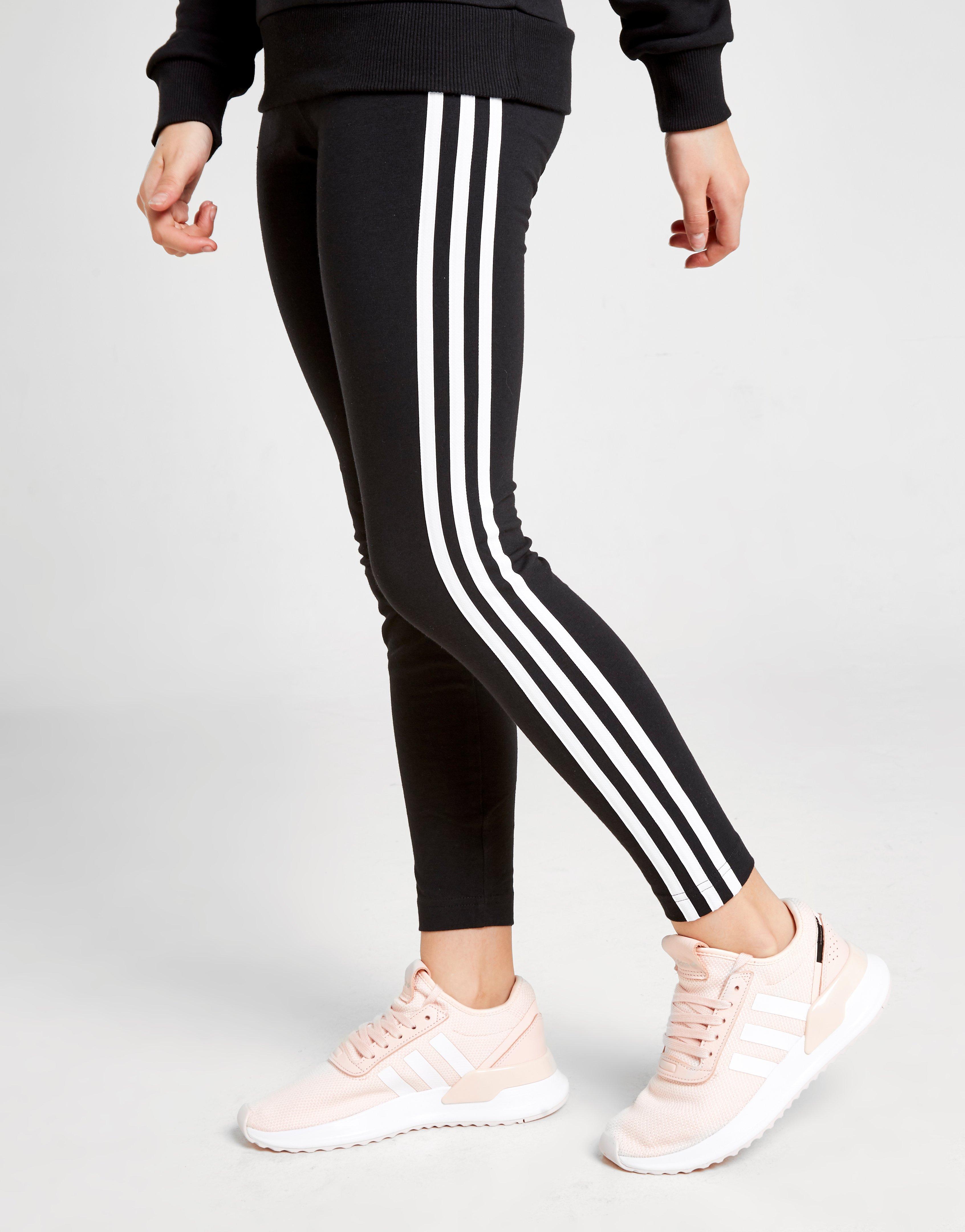 ladies 3 stripe adidas leggings