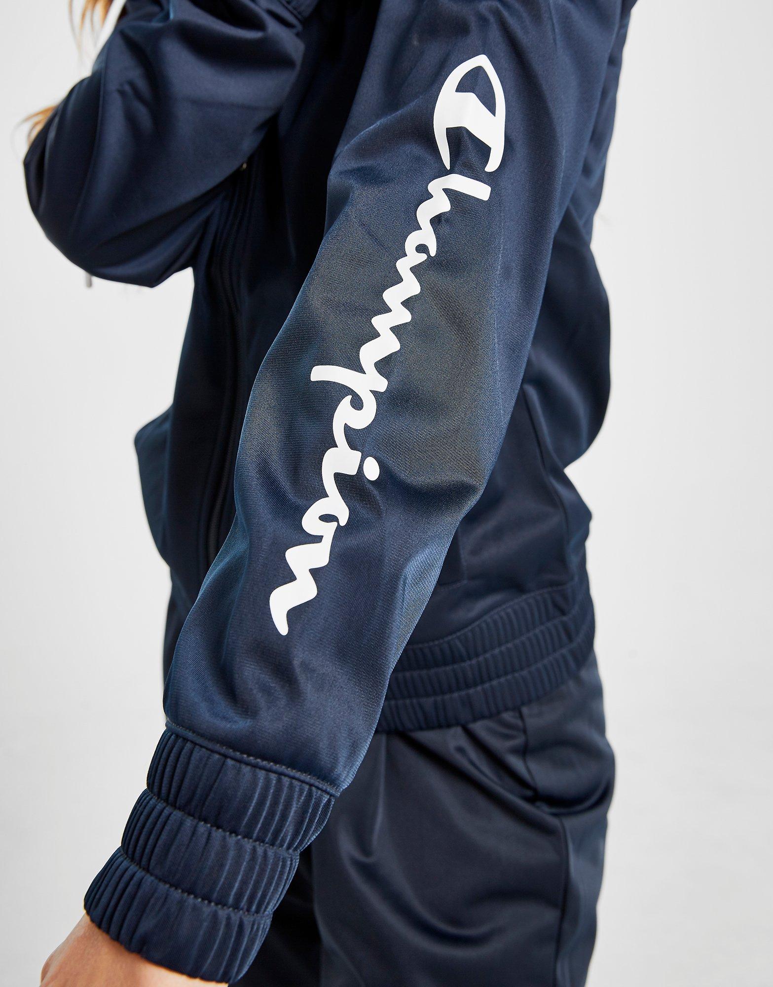 champion logo tracksuit