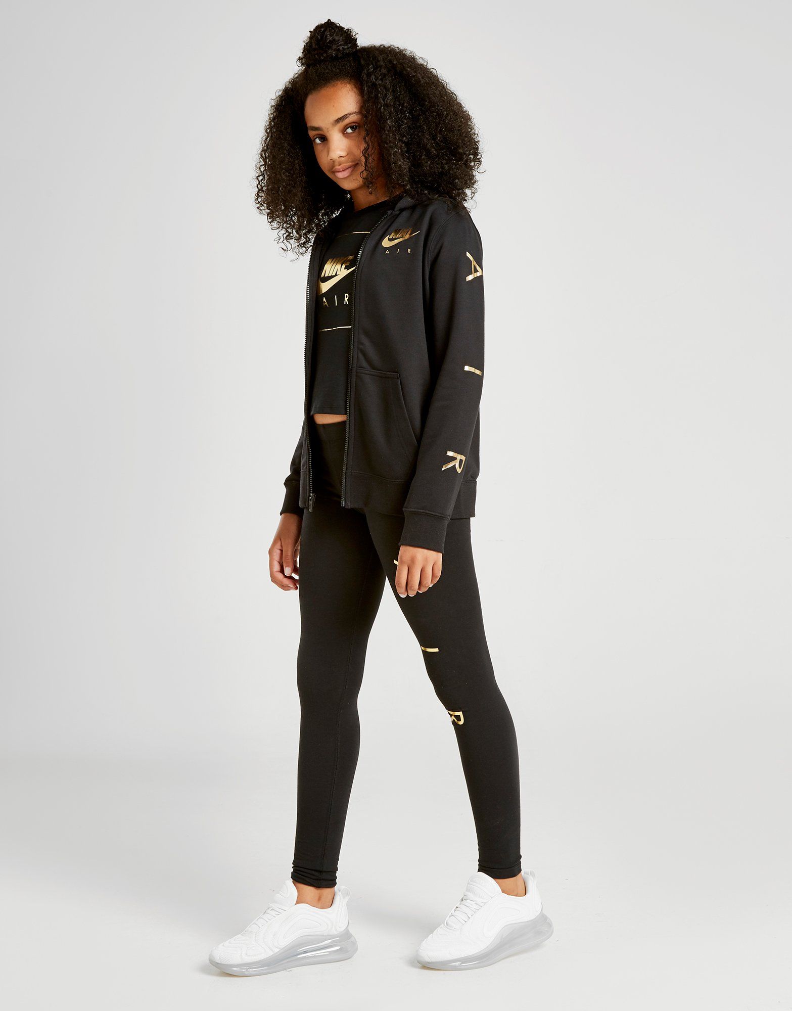 Nike Girls' Air Full Zip Hoodie Junior | JD Sports