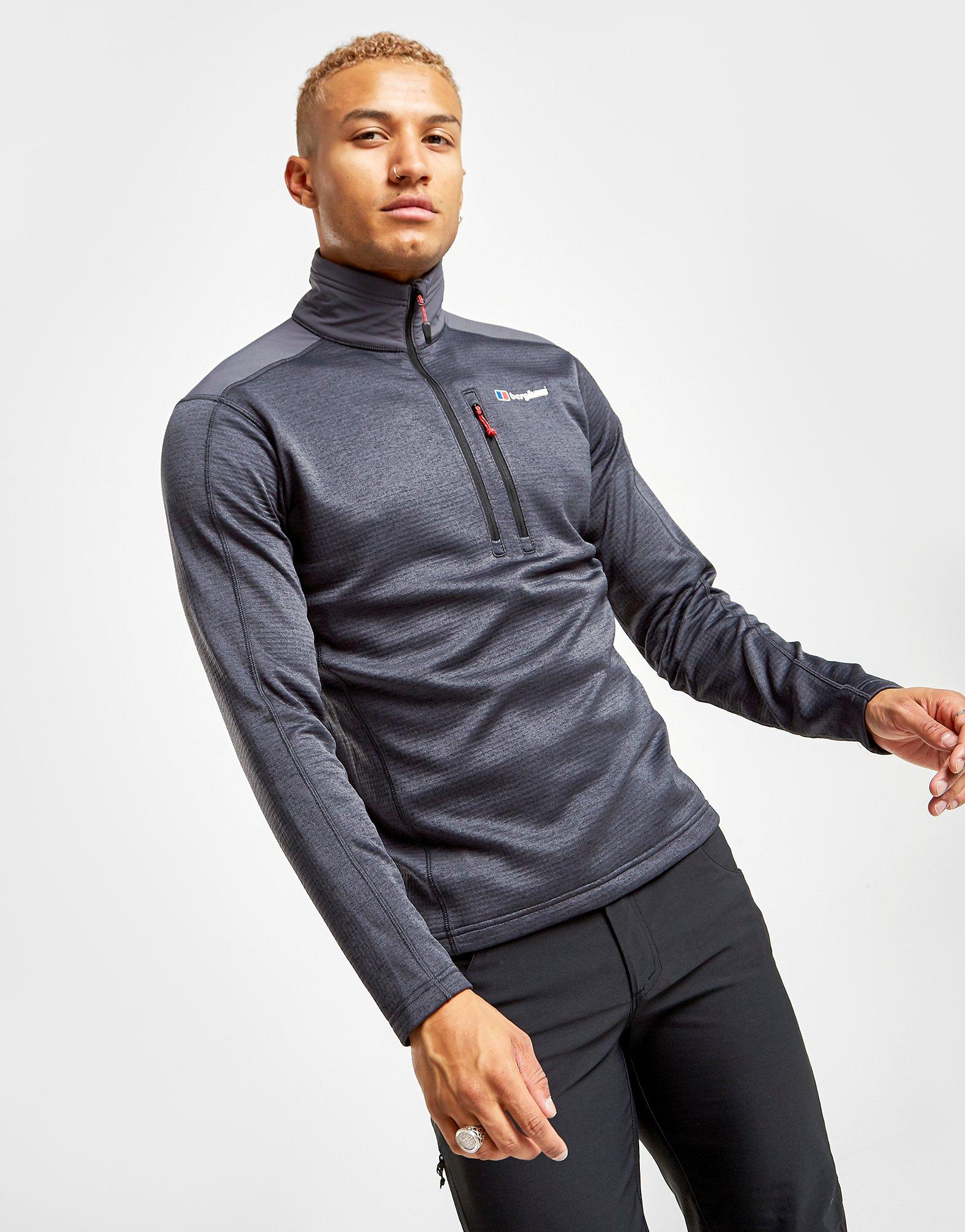 berghaus spitzer half zip sweat