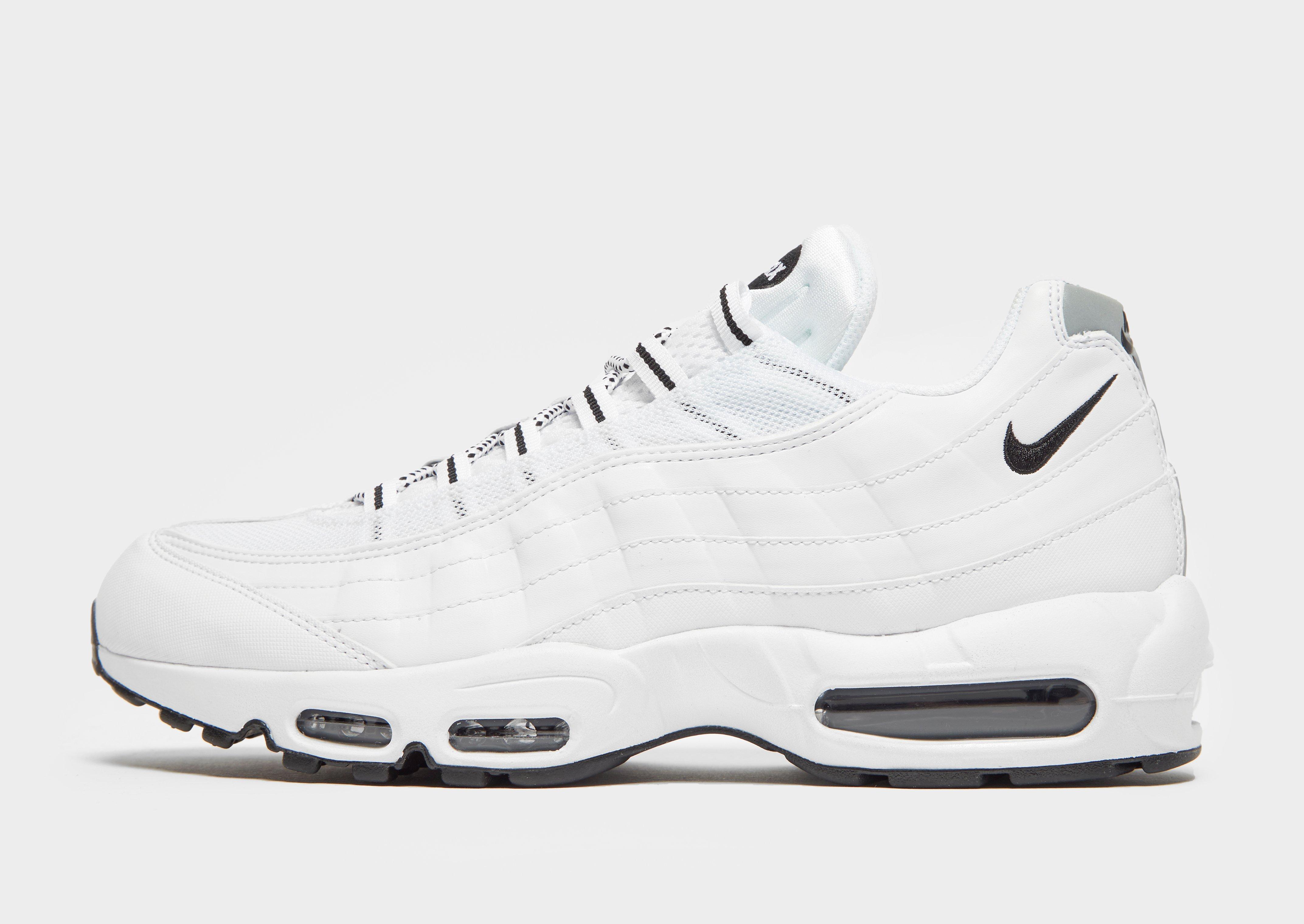 nike air max 95 blancas y negras