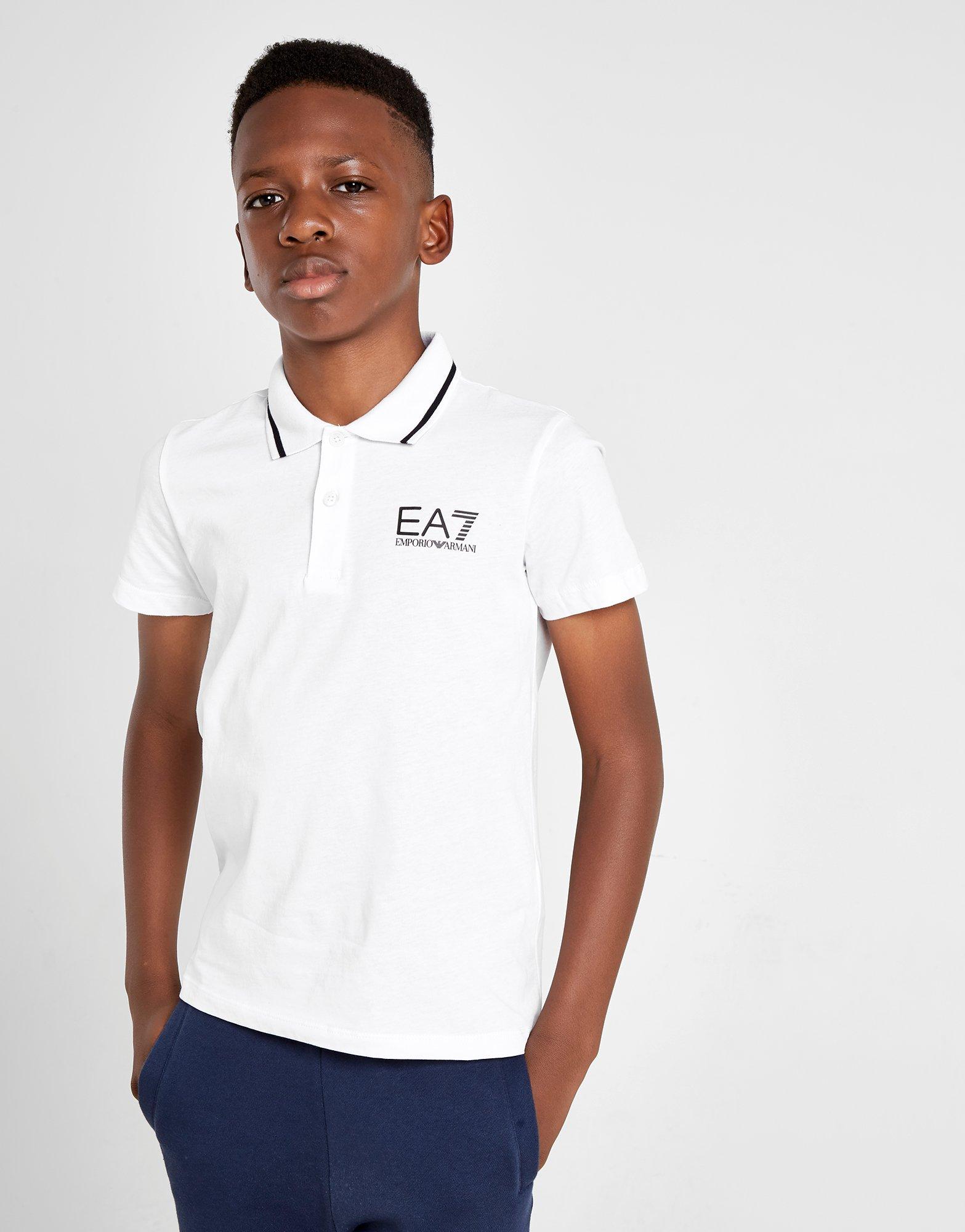 ea7 junior polo shirt