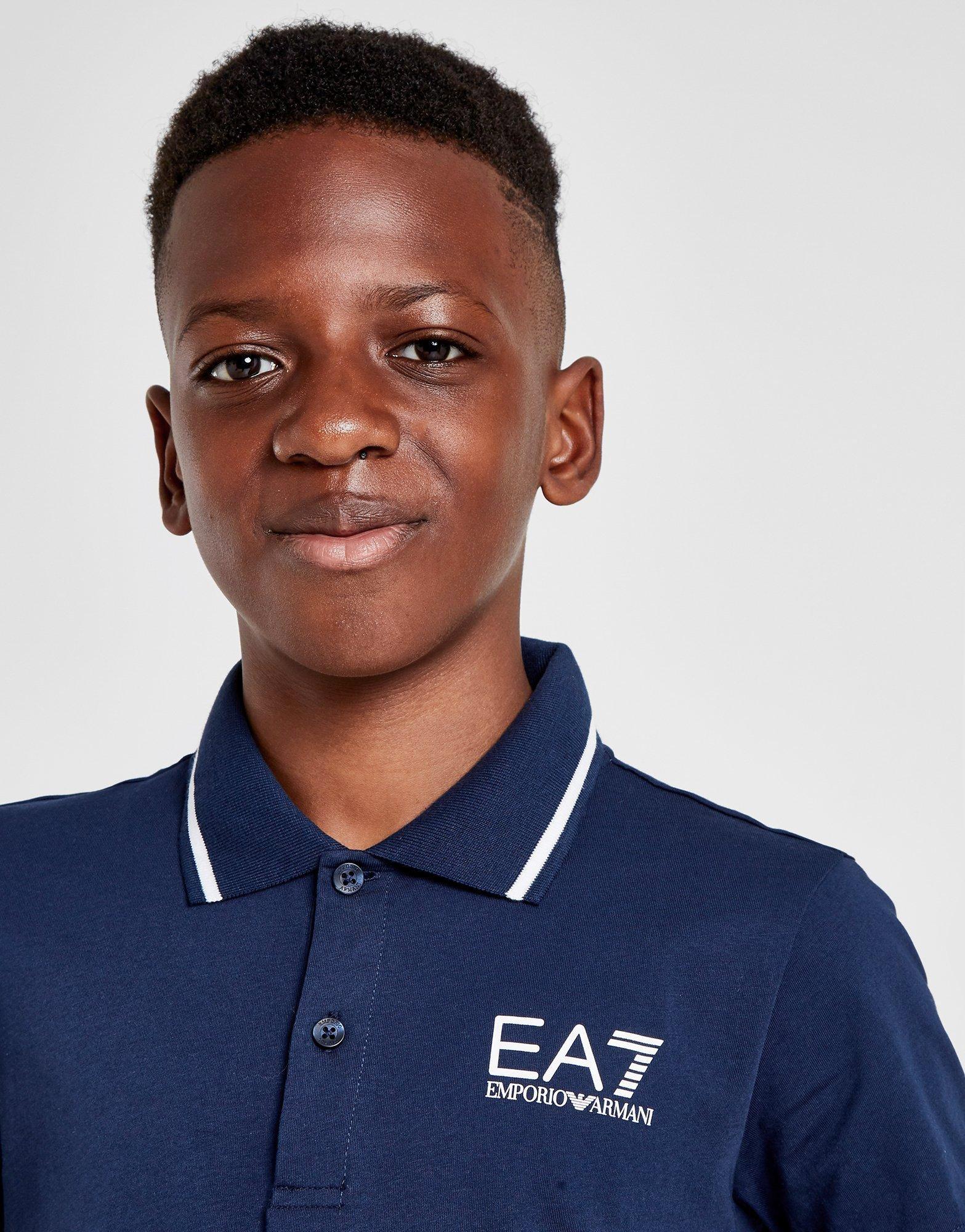 ea7 polo shirt junior