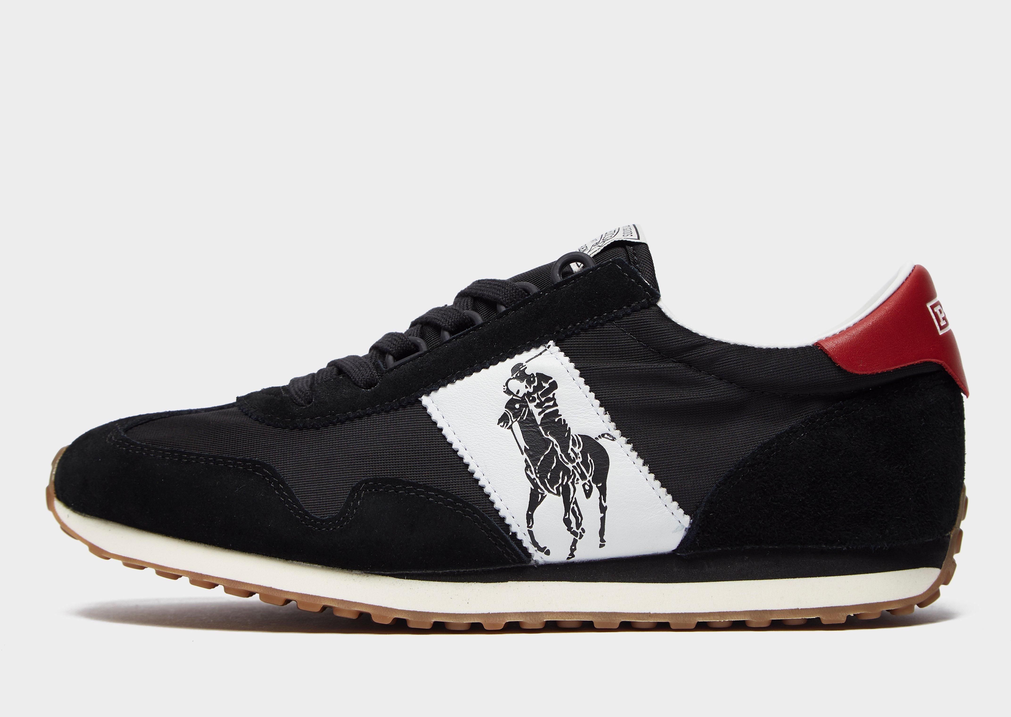 ralph lauren sneakers black