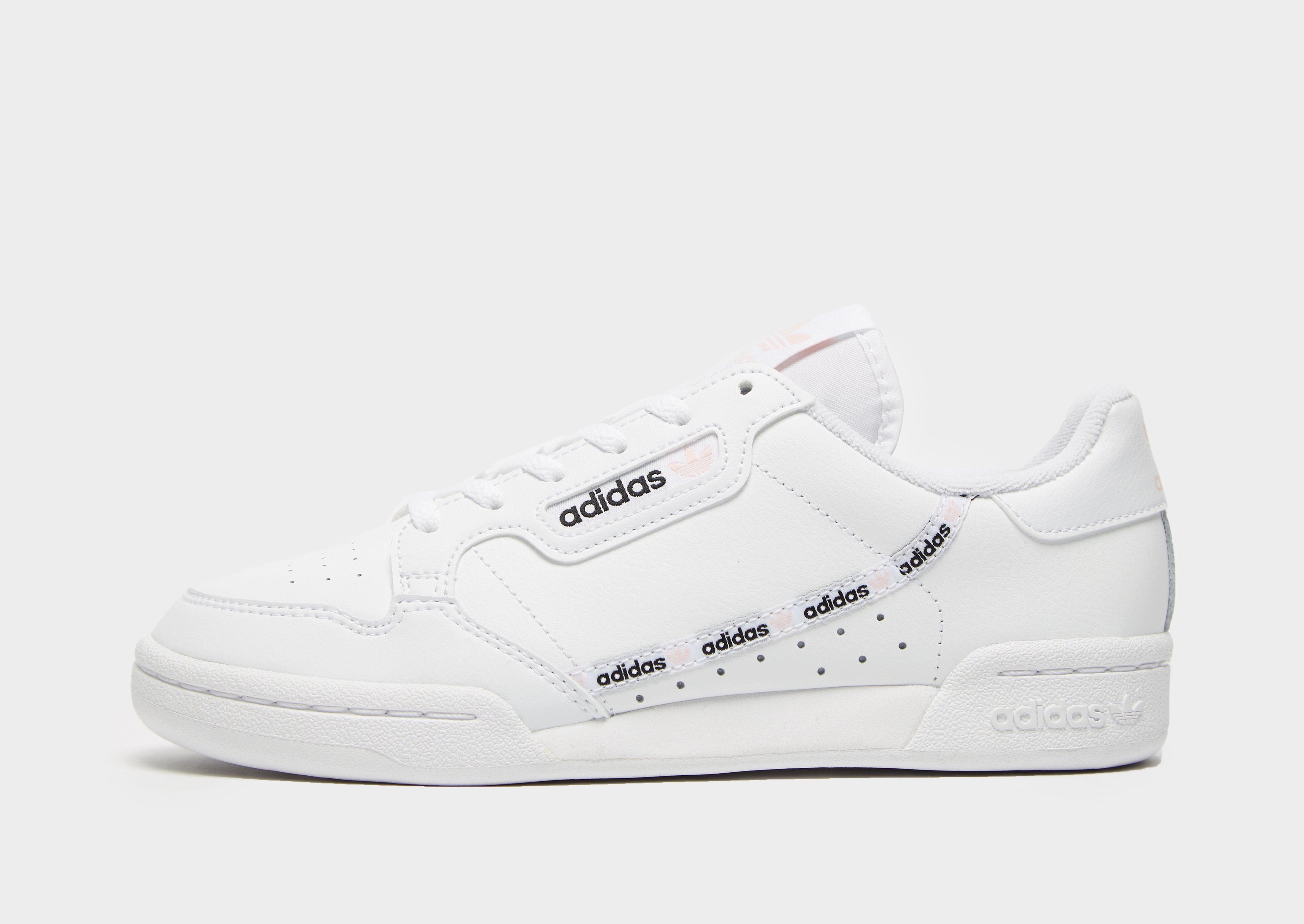 Adidas continental 80 junior sales white