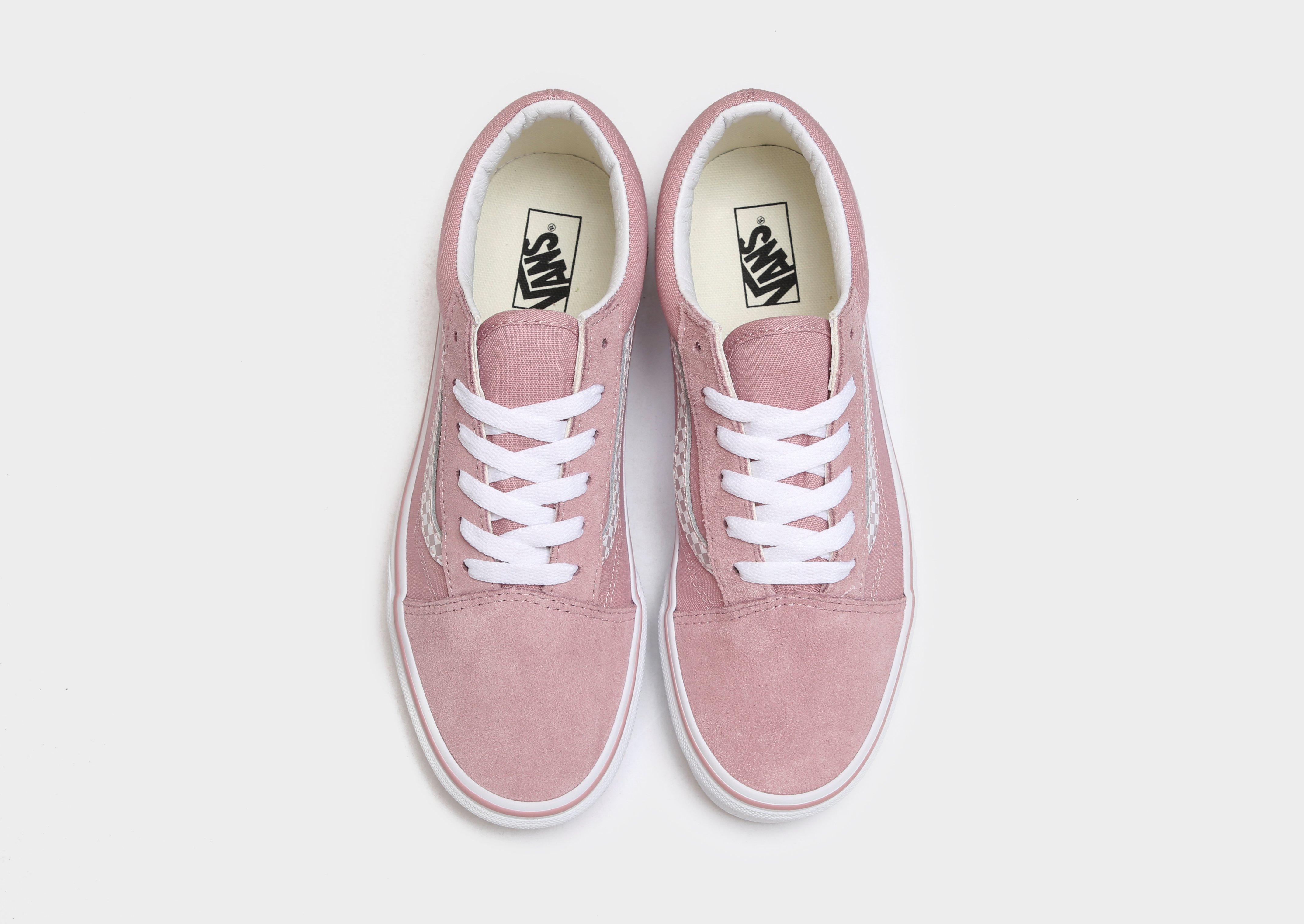 vans old skool junior pink
