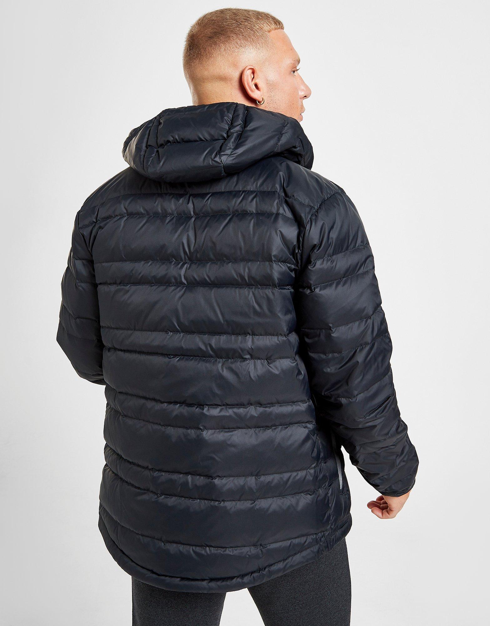 ua armour down hooded jacket